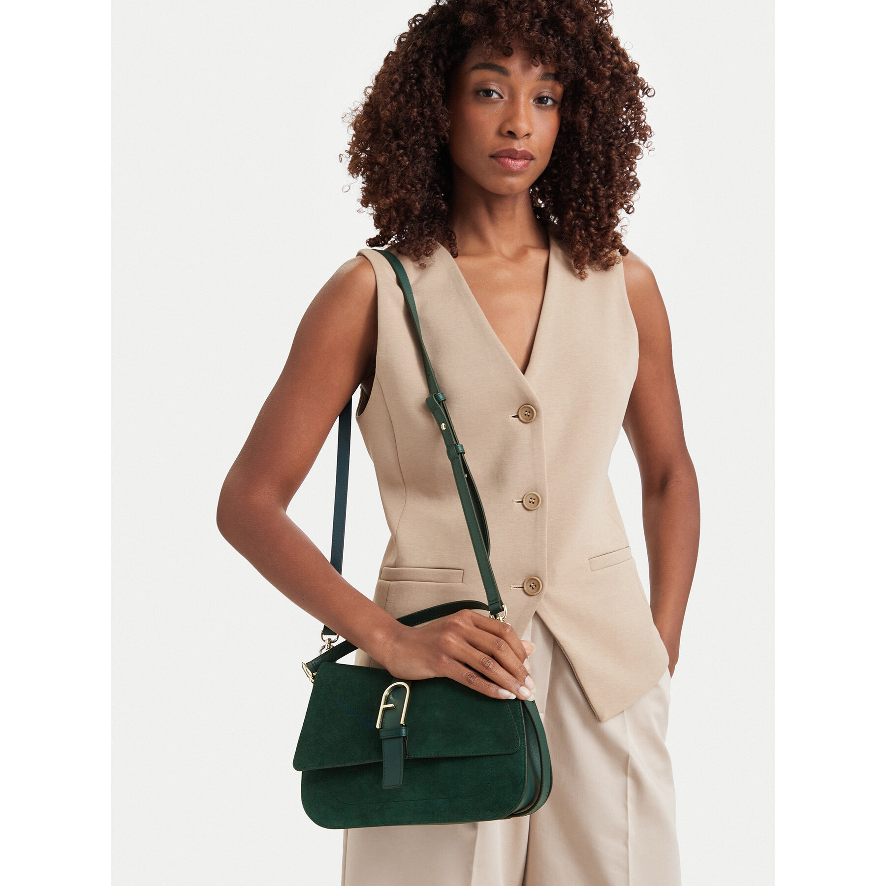 Torbica Furla WB00996 BX3045 CN 5137S Zelena