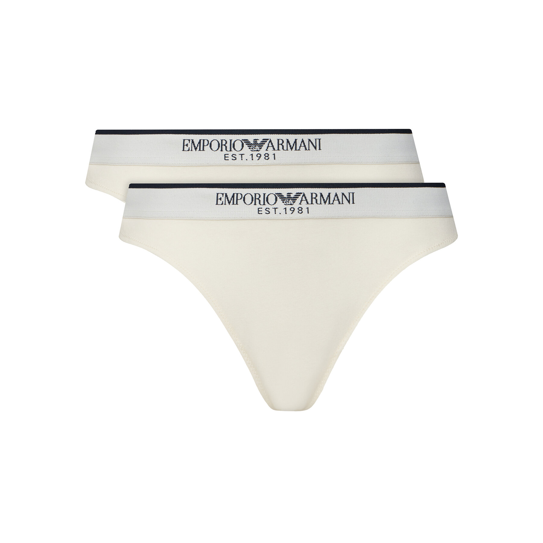 Emporio Armani Underwear Brazilian-Panty-Set EW005197 AF27298 U1131 Weiß