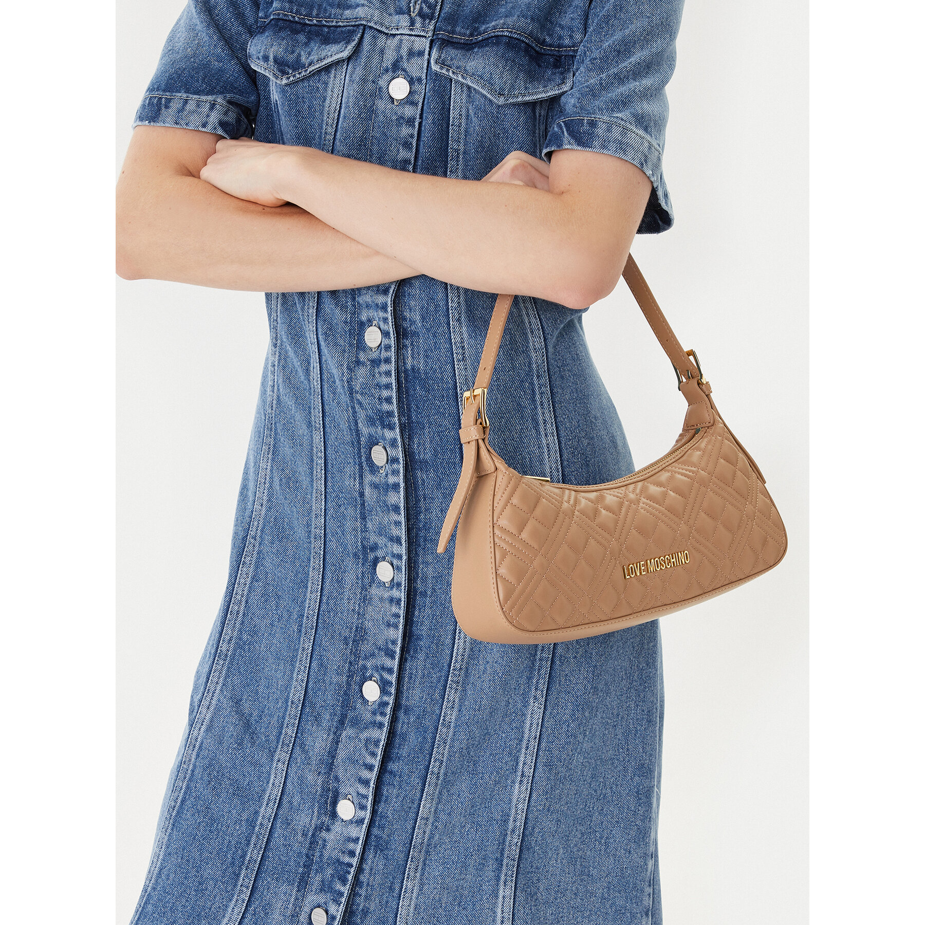 Дамска чанта LOVE MOSCHINO JC4142PP0NLA0104 Бежов