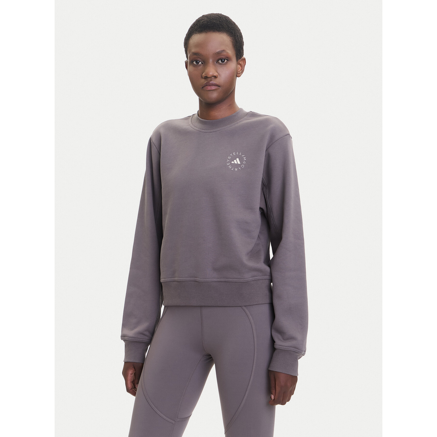 adidas by Stella McCartney Sweatshirt JW4692 Violett Regular Fit