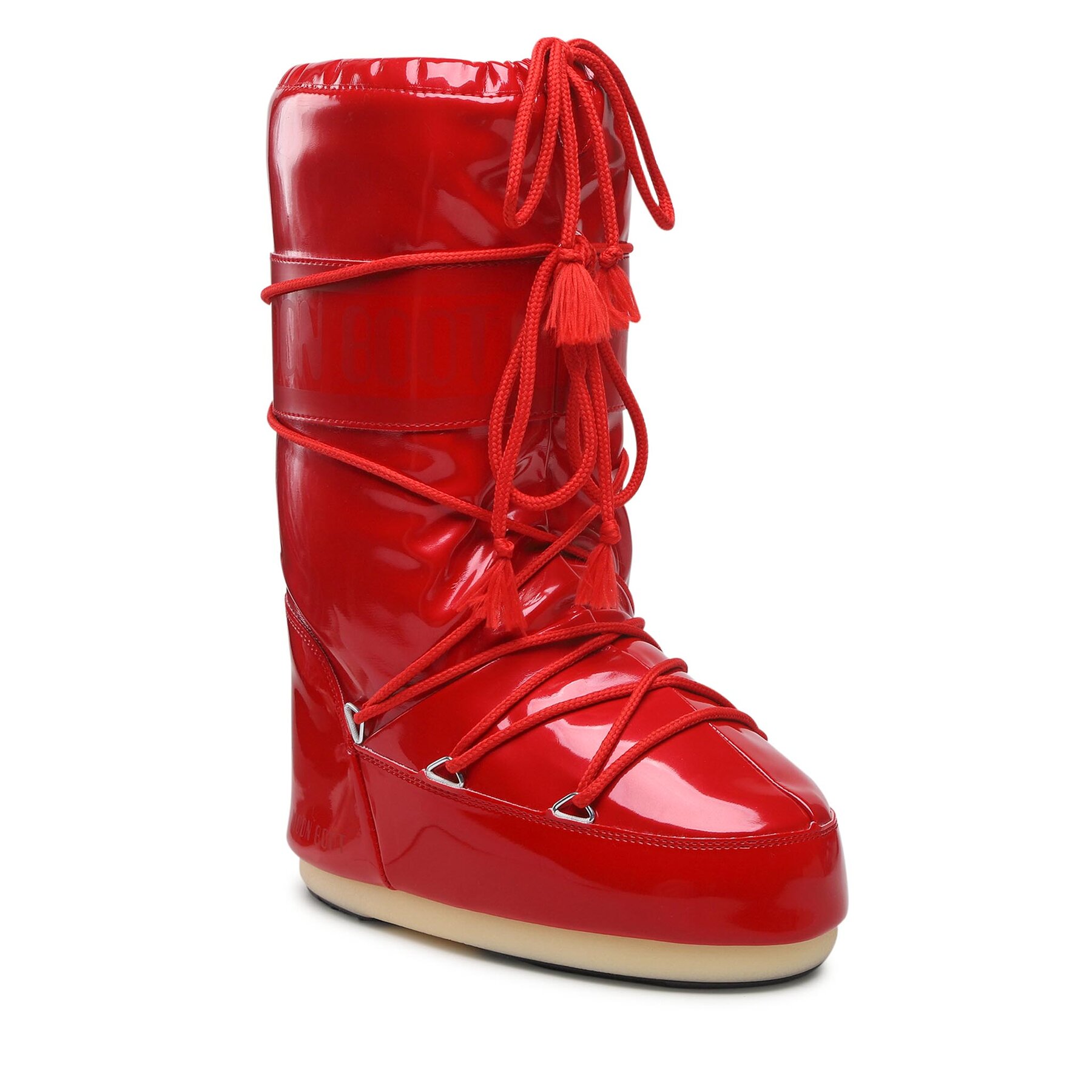 Cizme de zăpadă Moon Boot Icon Vinile Met 14021400008 Red