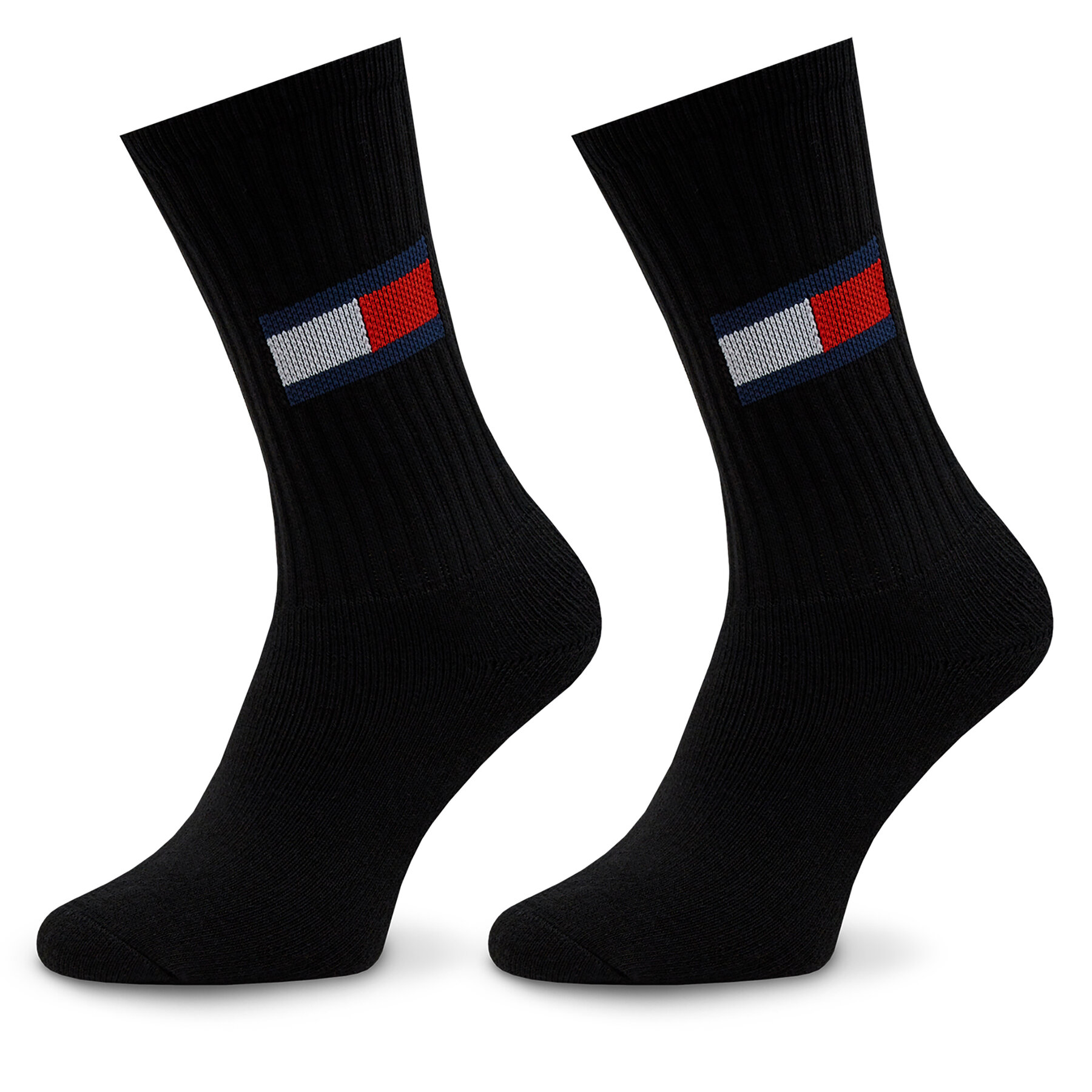 Dolge nogavice Tommy Jeans 701228222 Črna