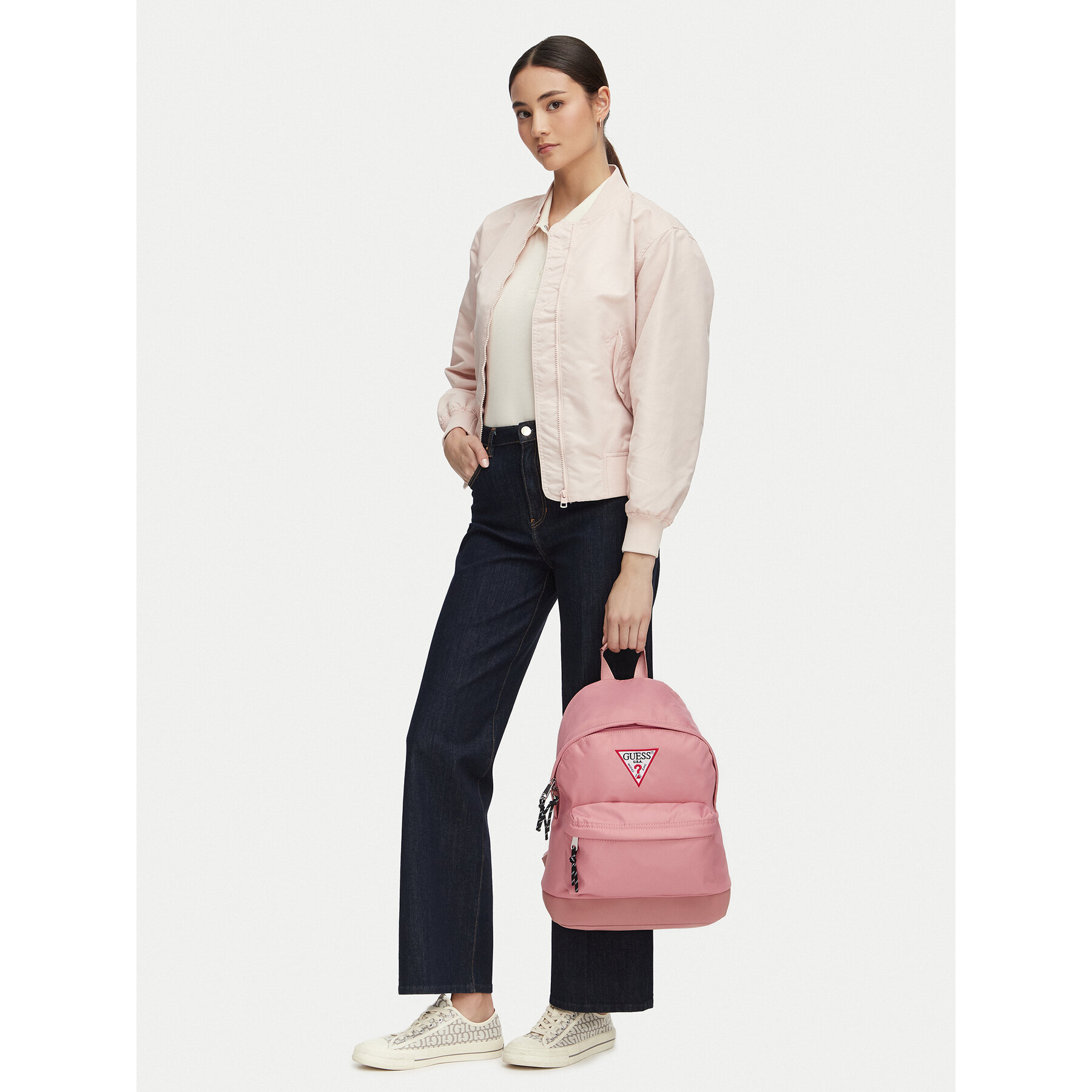 Ruksak Guess H6YZ01 W2589 Ružičasta