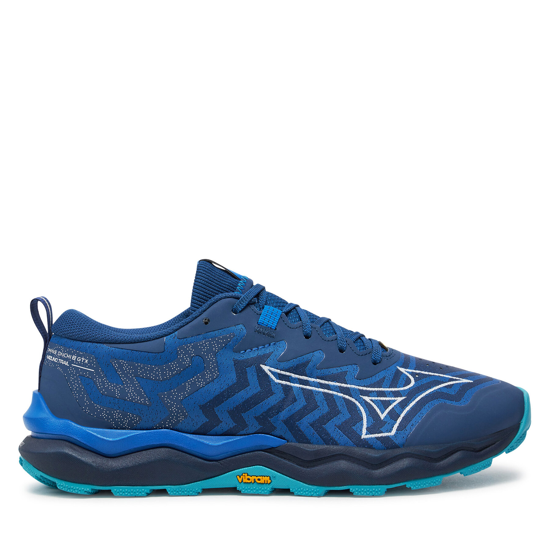 Chaussures de running Mizuno Wave Daichi 8 Gtx GORE-TEX J1GJ2456 Bleu marine