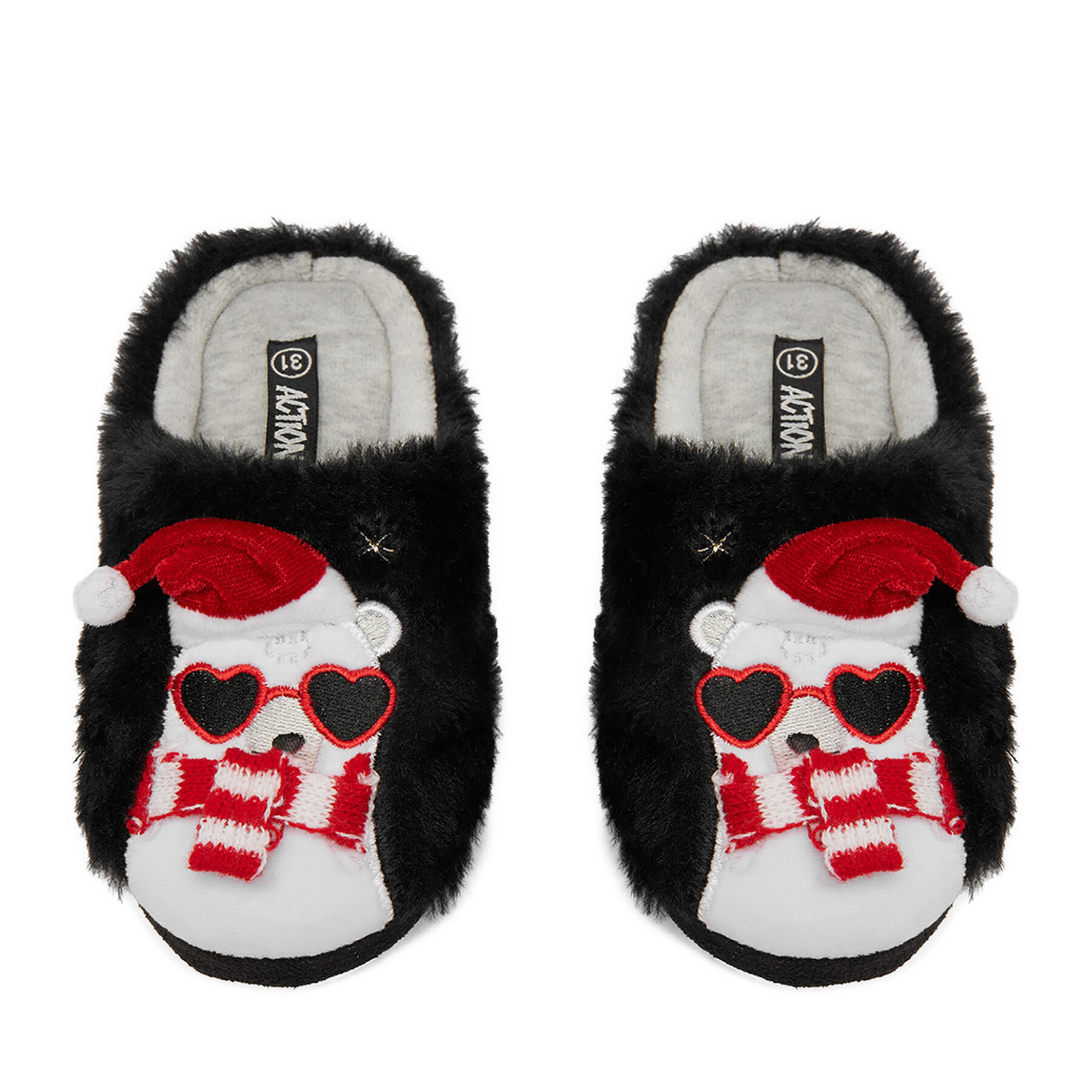 Papuci de casă Action Boy 22SAG5005 Negru