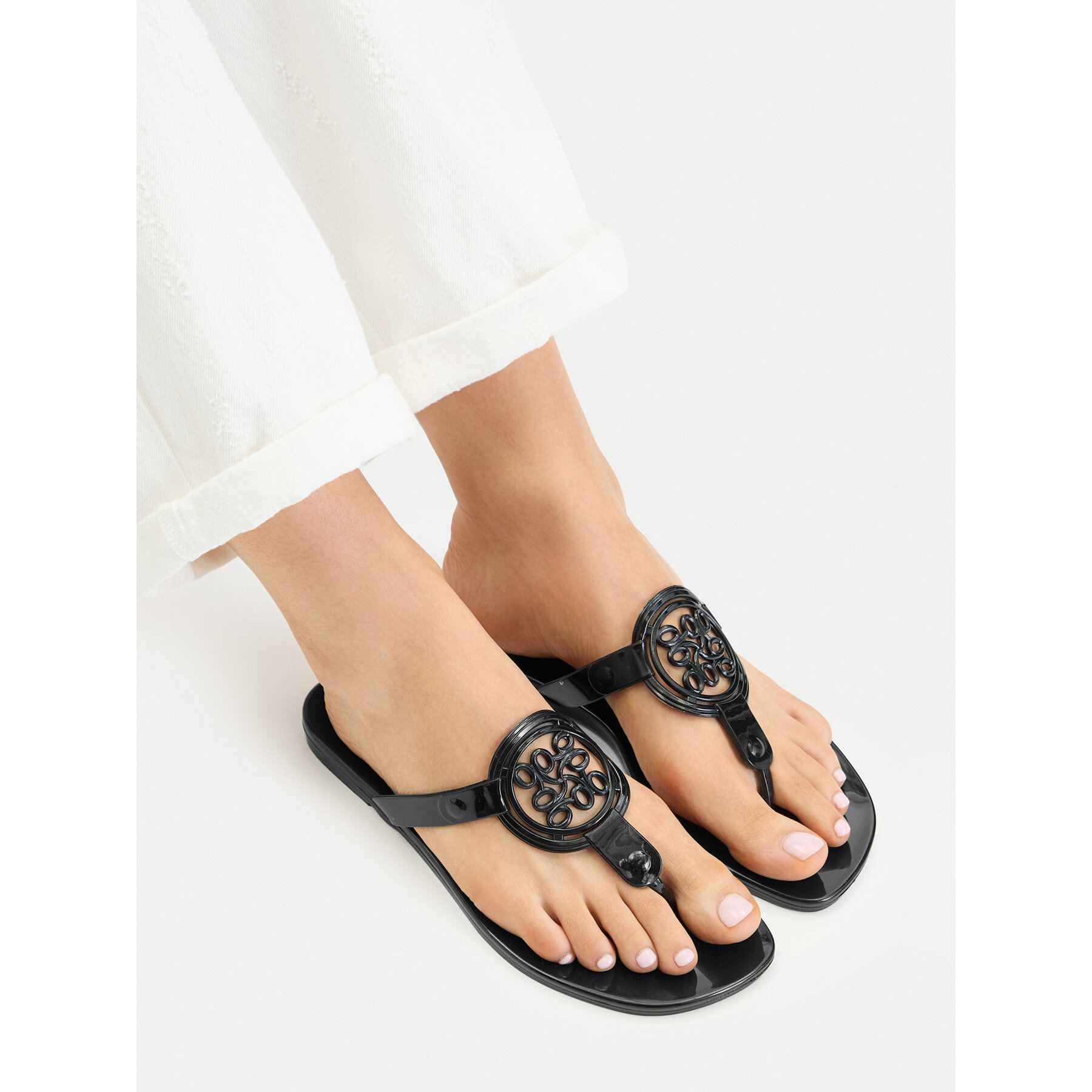 Flip flop Nine West CEO-CT0906-1 Negru