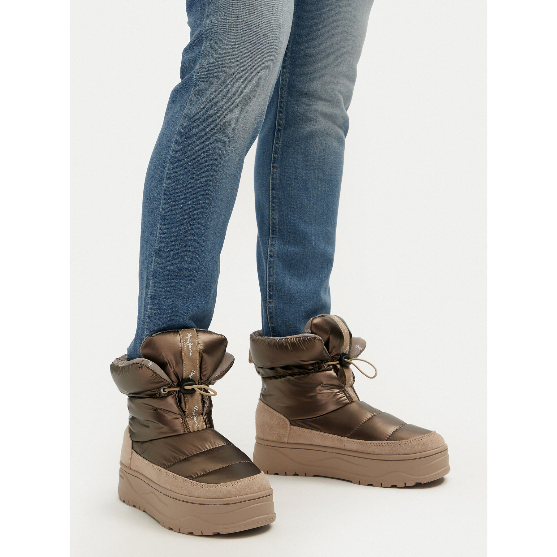 Čizme za snijeg Pepe Jeans PLS50554 Bež