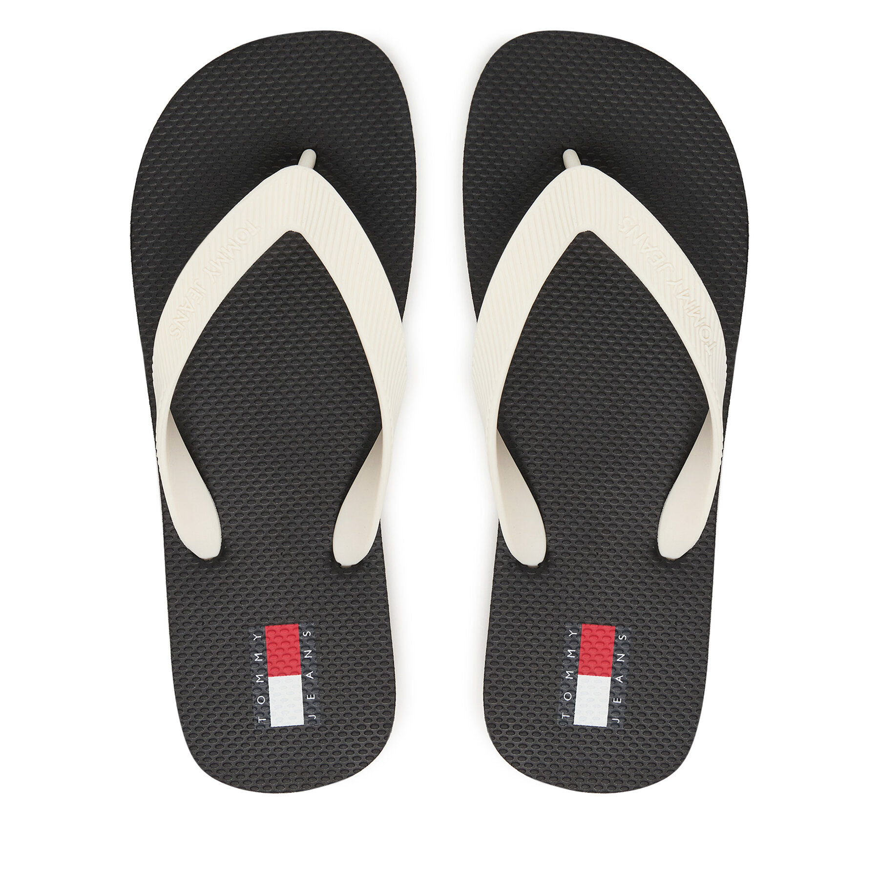 Σαγιονάρες Tommy Jeans Tjw Logo Summer Sandal EN0EN02979 Μαύρο