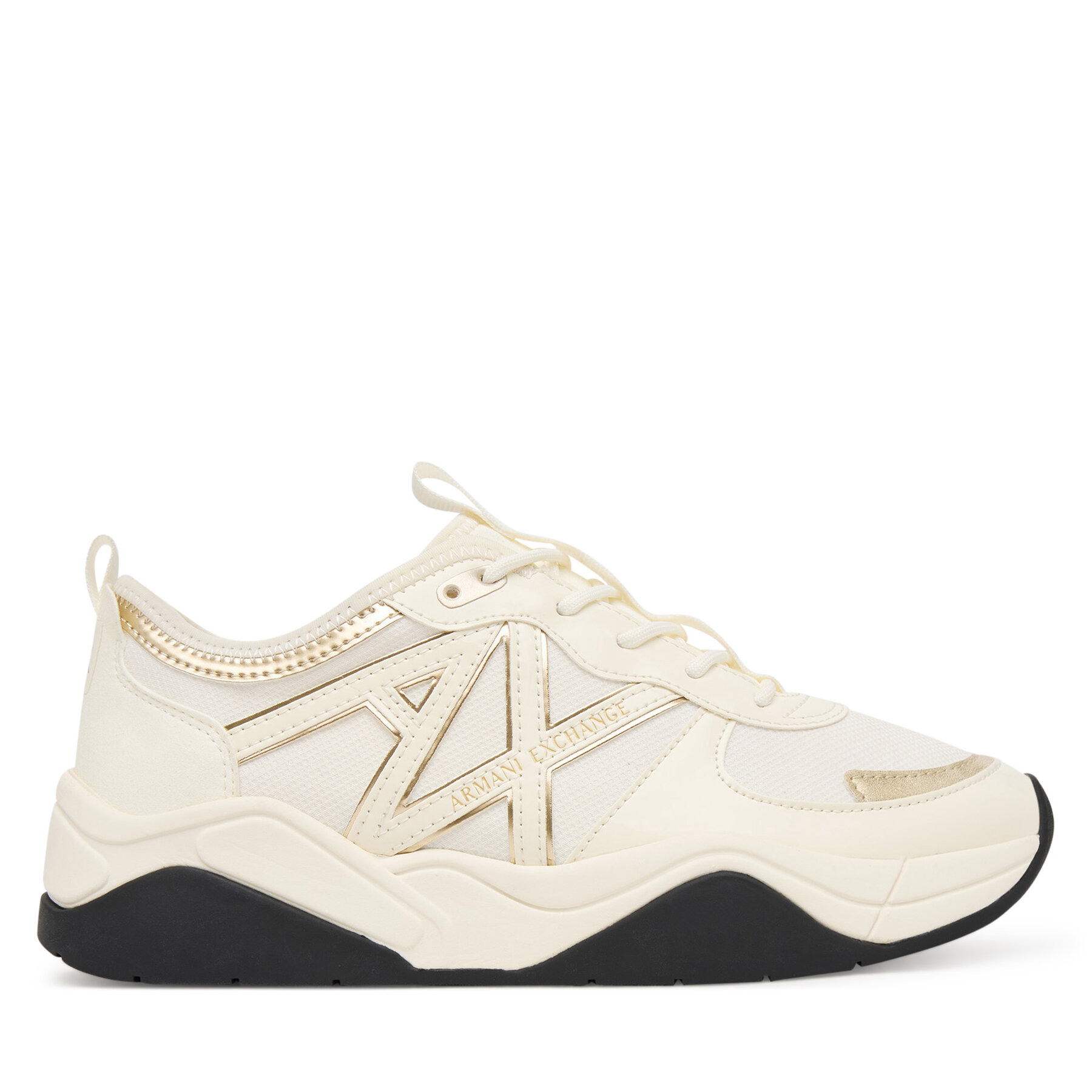 Armani Exchange Female Krémová Sneakersy Xdx039 Xv311 Mz128 Écru