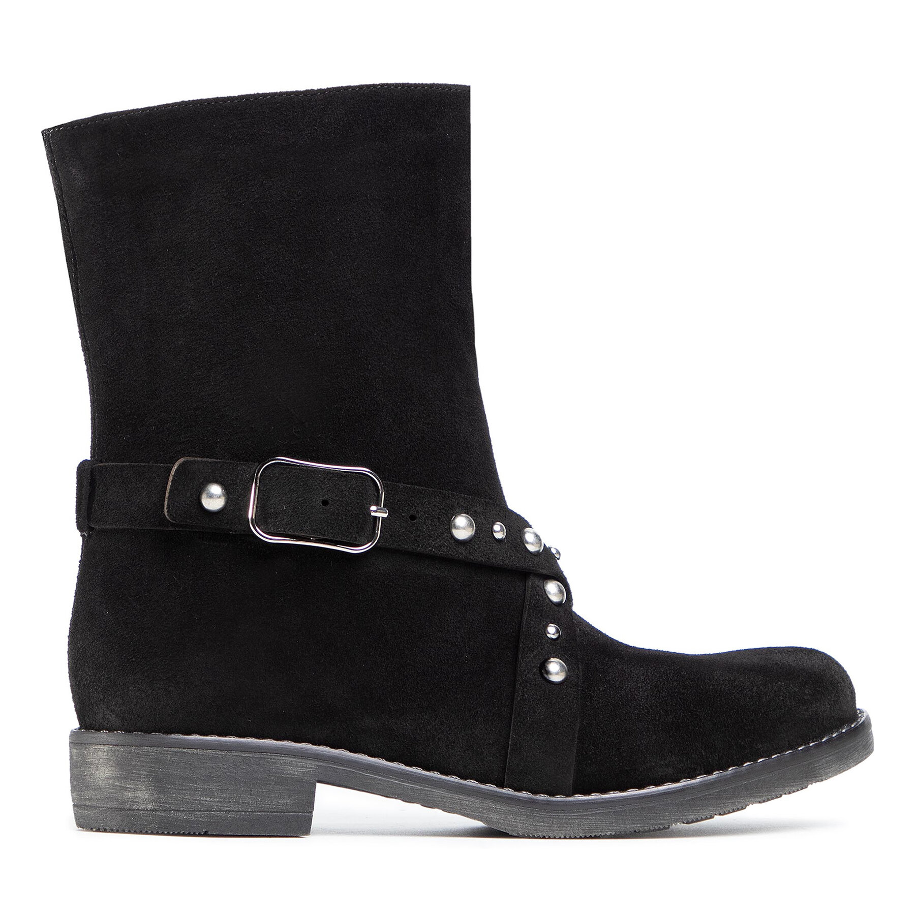Īsie zābaki QUAZI QZ-60-05-000962 Melns