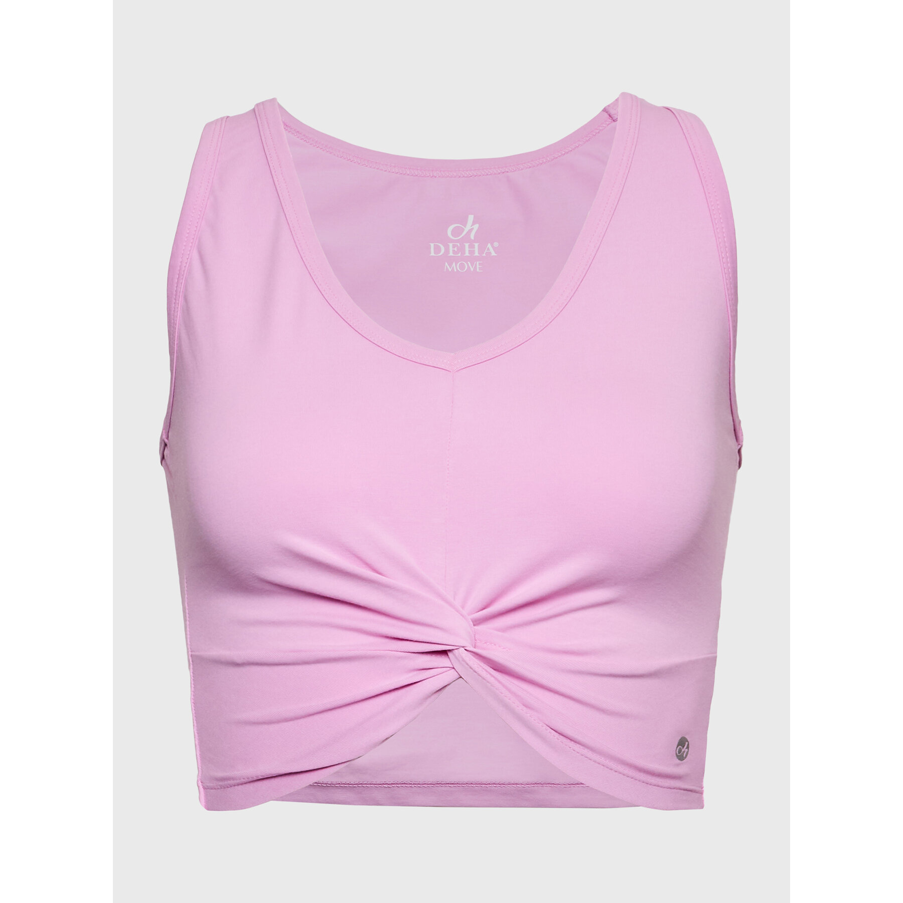 Deha Deha Τοπ A00190 Ροζ Slim Fit