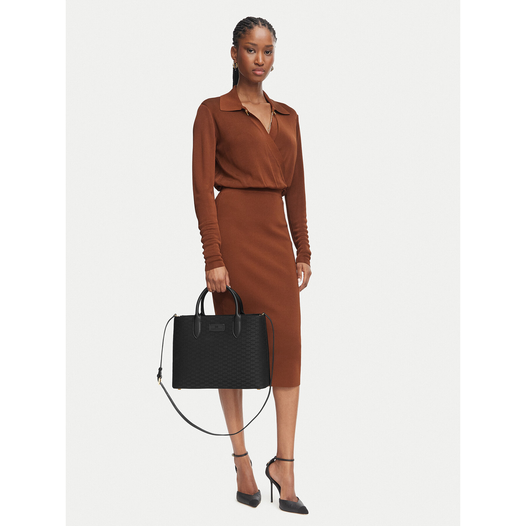 Torbica Elisabetta Franchi BS-01A-66E2-V400 Crna