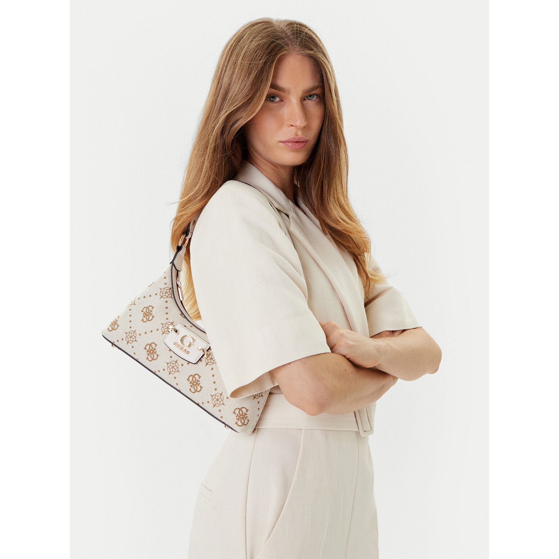 Дамска чанта Guess Neda HWCP96 54170 Бежов