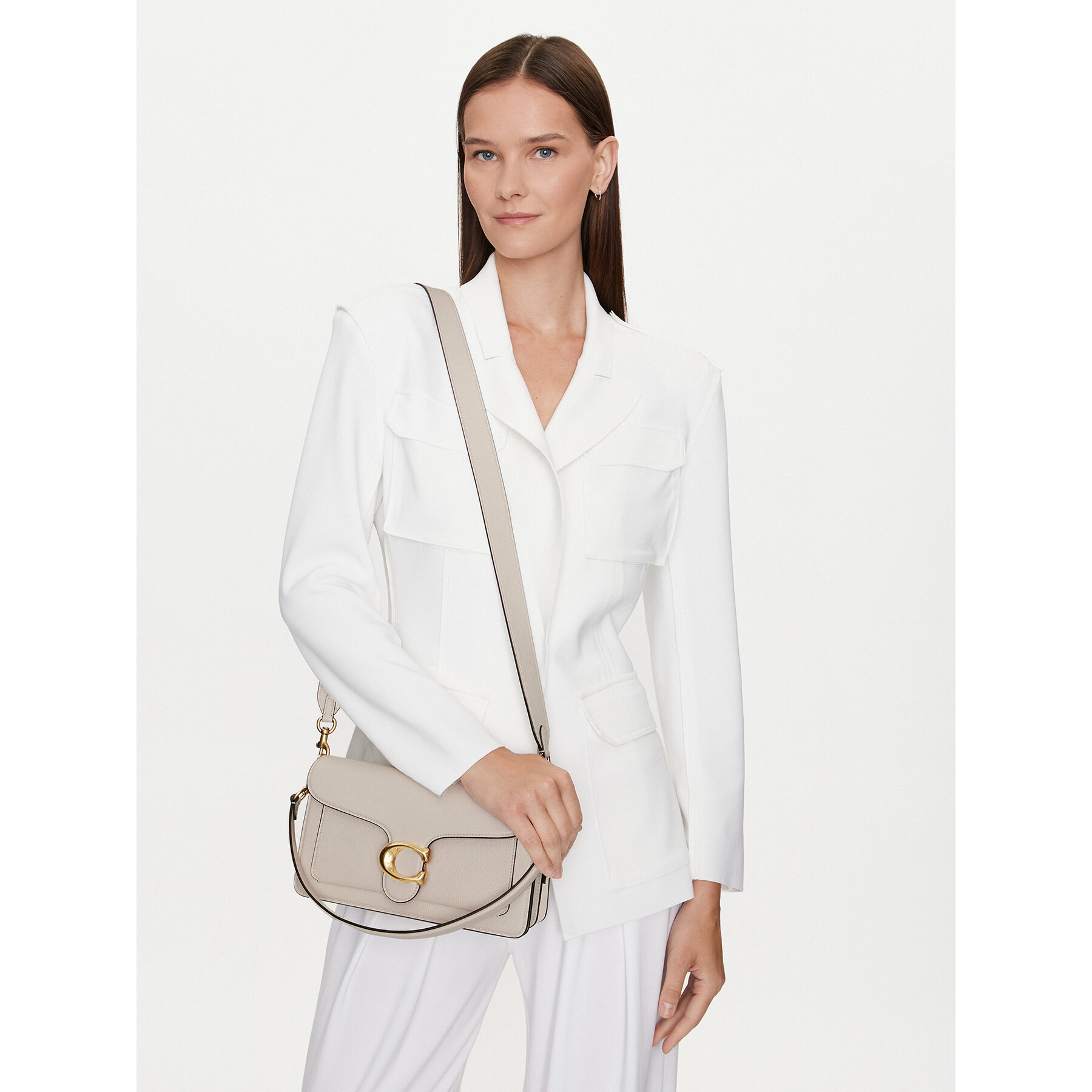 Geantă Coach Pbbl Tab Sb 26 Rf CH857 Écru