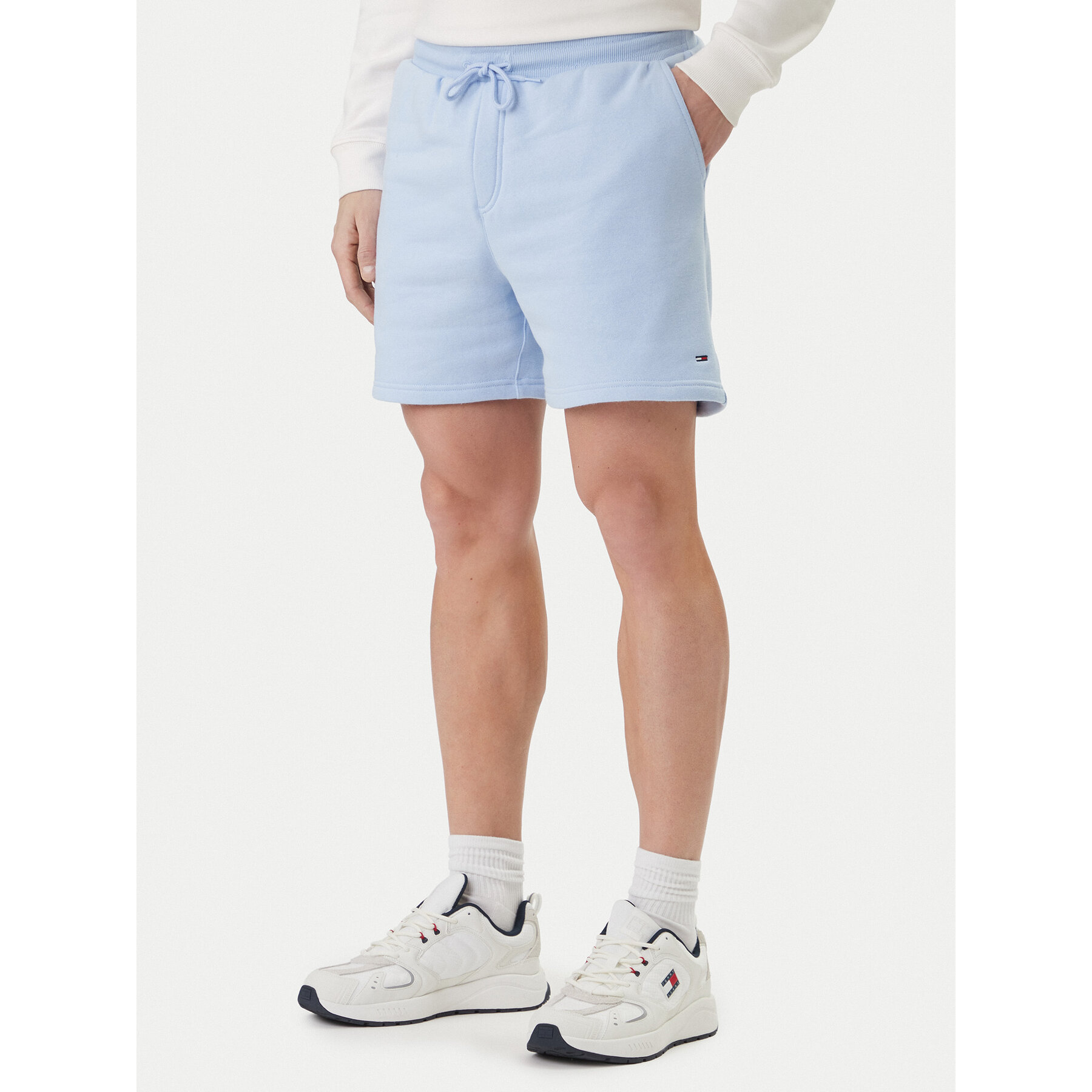 Tommy Jeans Sportshorts DM0DM21931 Blau Regular Fit
