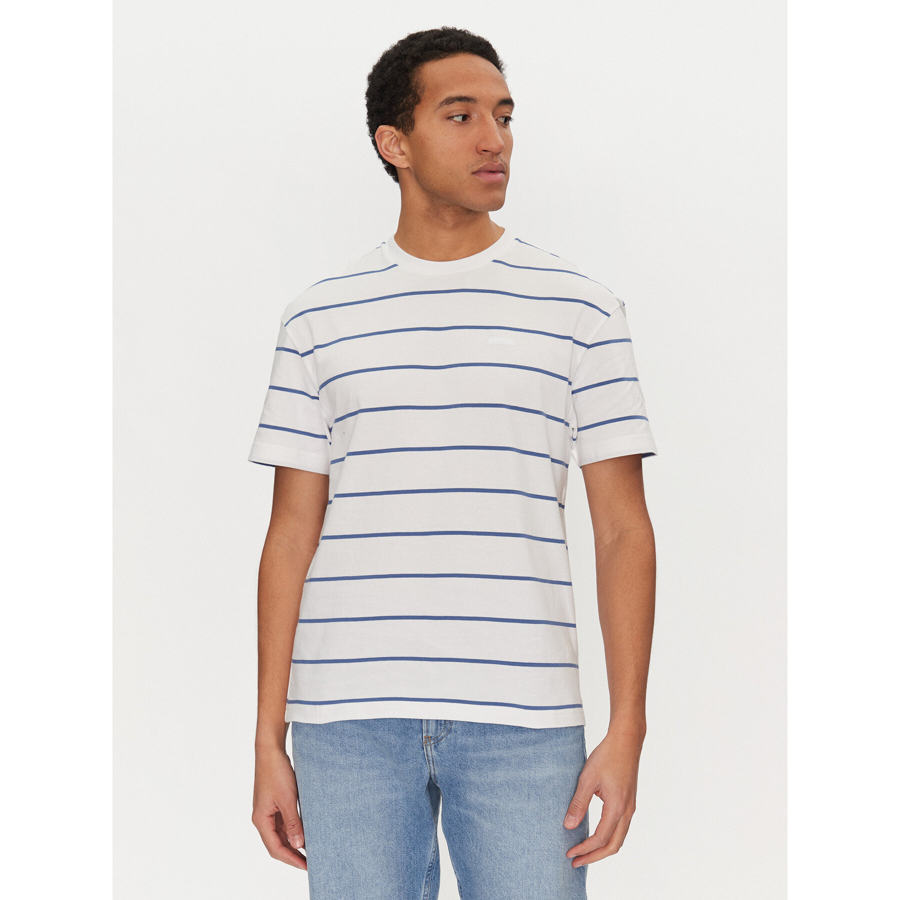 Calvin Klein Póló K10K114457 Kék Regular Fit