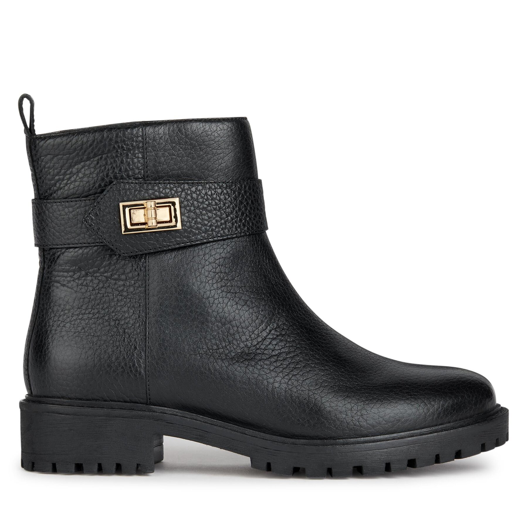 Botine Geox D Hoara D36FTA 00046 C9999 Negru