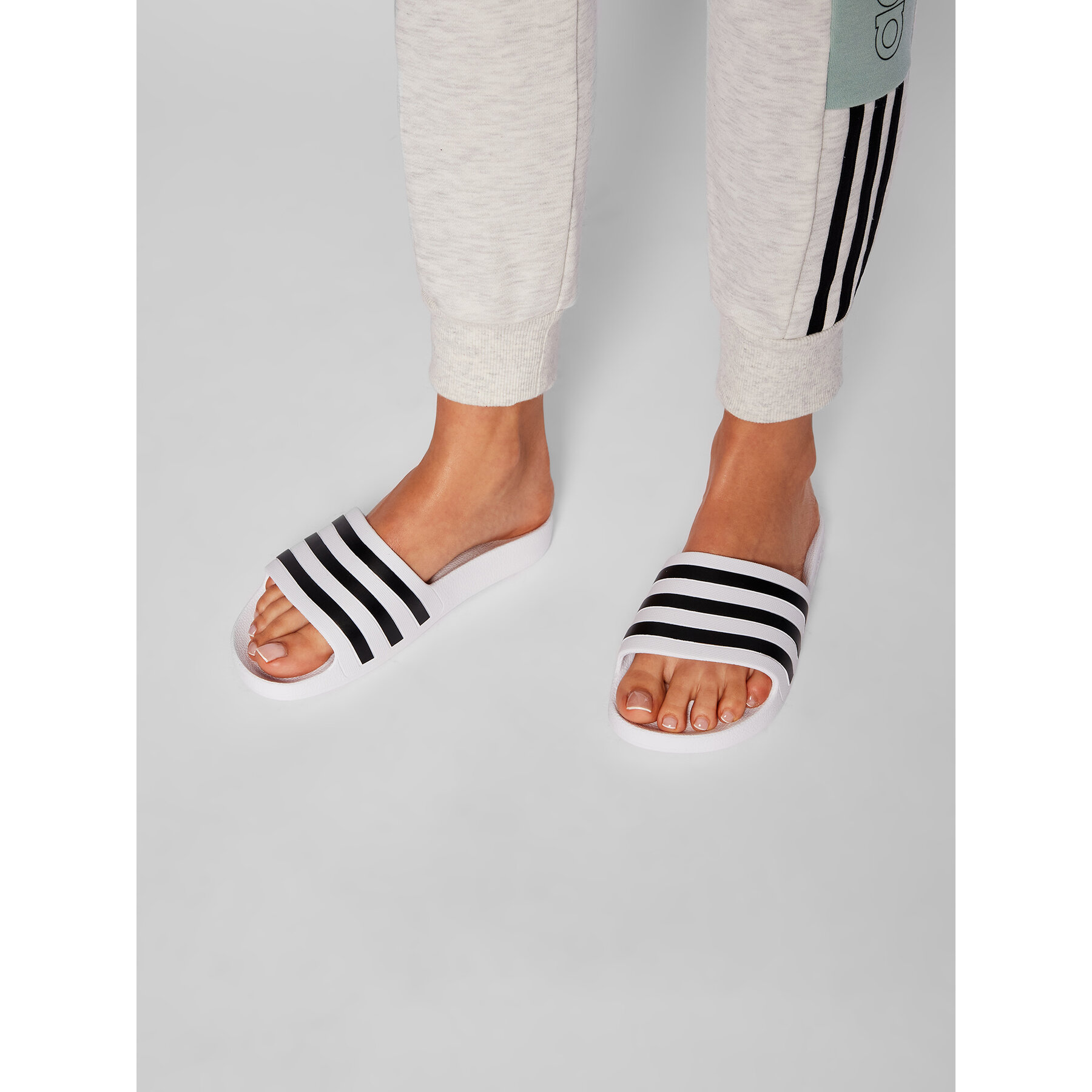 Şlapi adidas adilette Aqua F35539 Alb