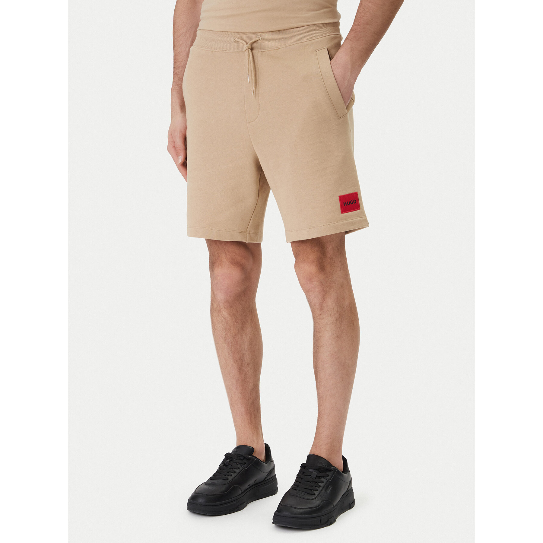 HUGO Sportshorts Diz222 50466196 Beige Regular Fit