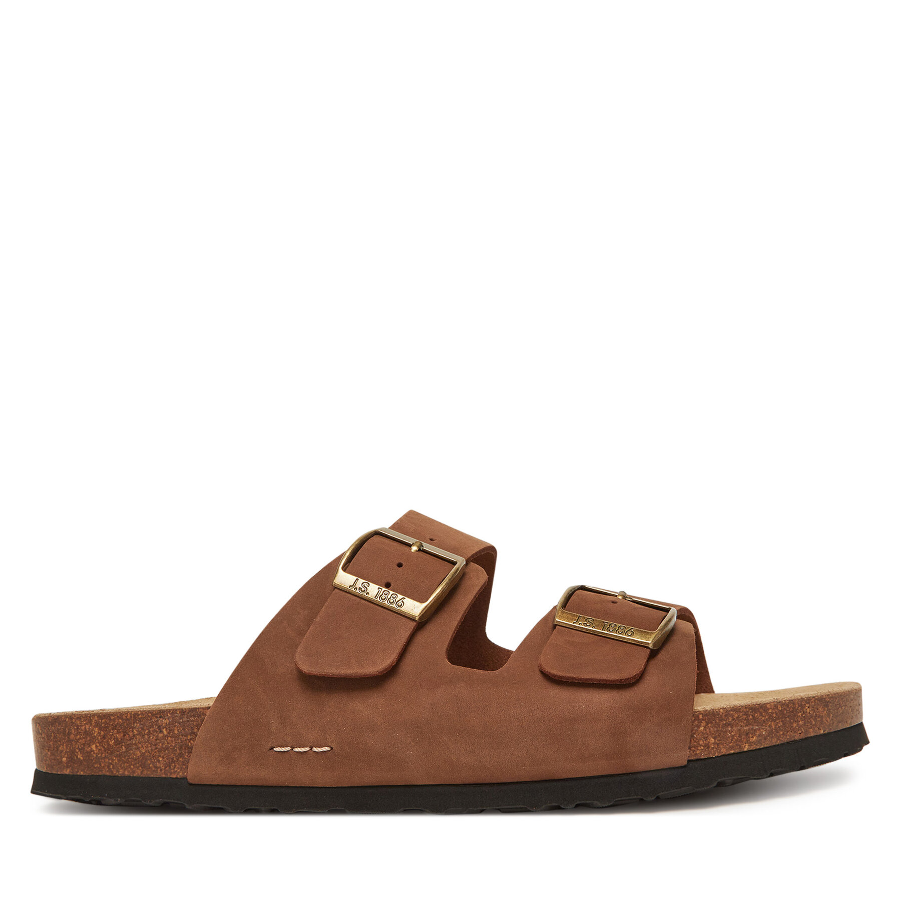 Herren Pantoletten Josef Seibel, Schuhgröße 43, Braun, Josef 01 14301