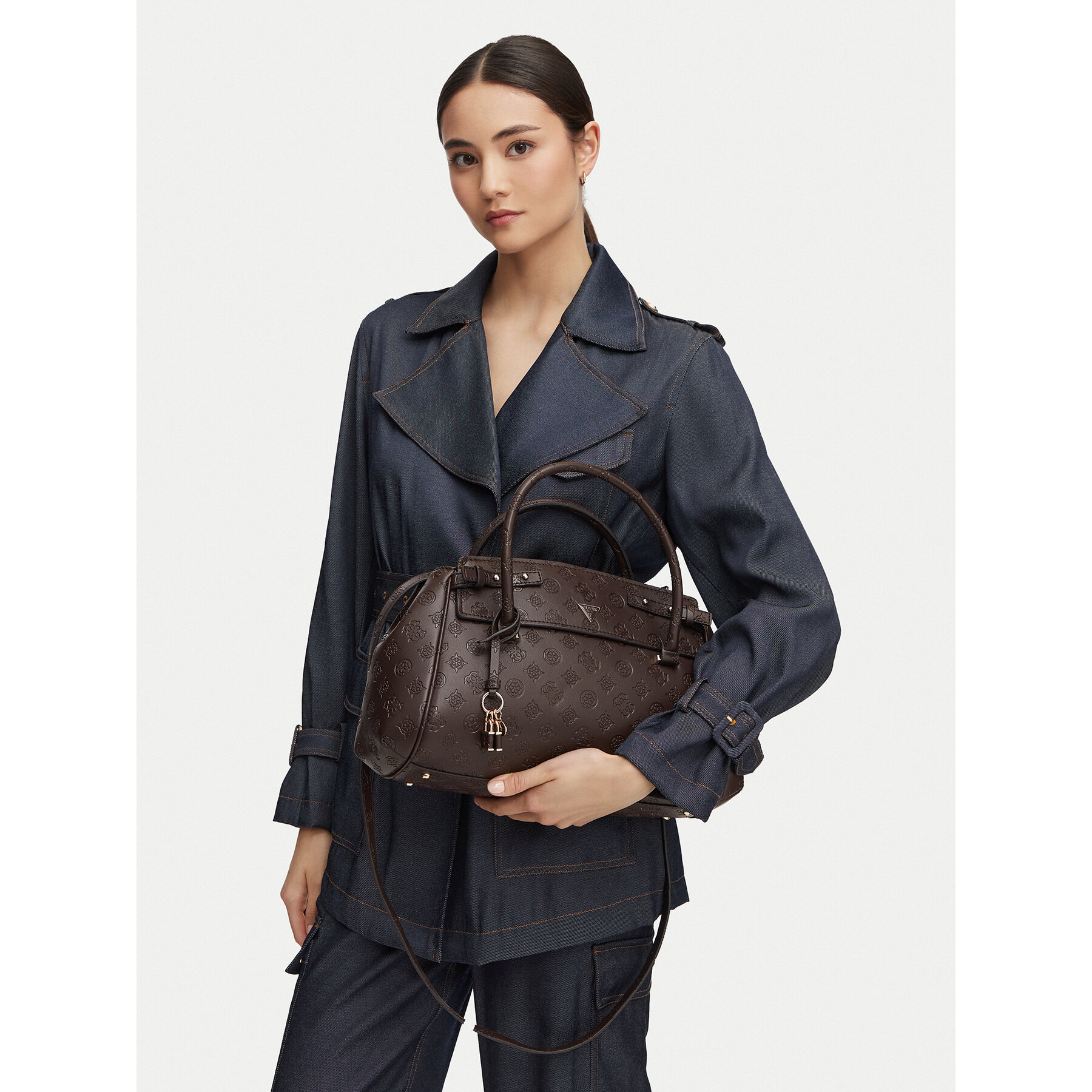 Geantă Guess Diana HWPD97 27060 Maro închis