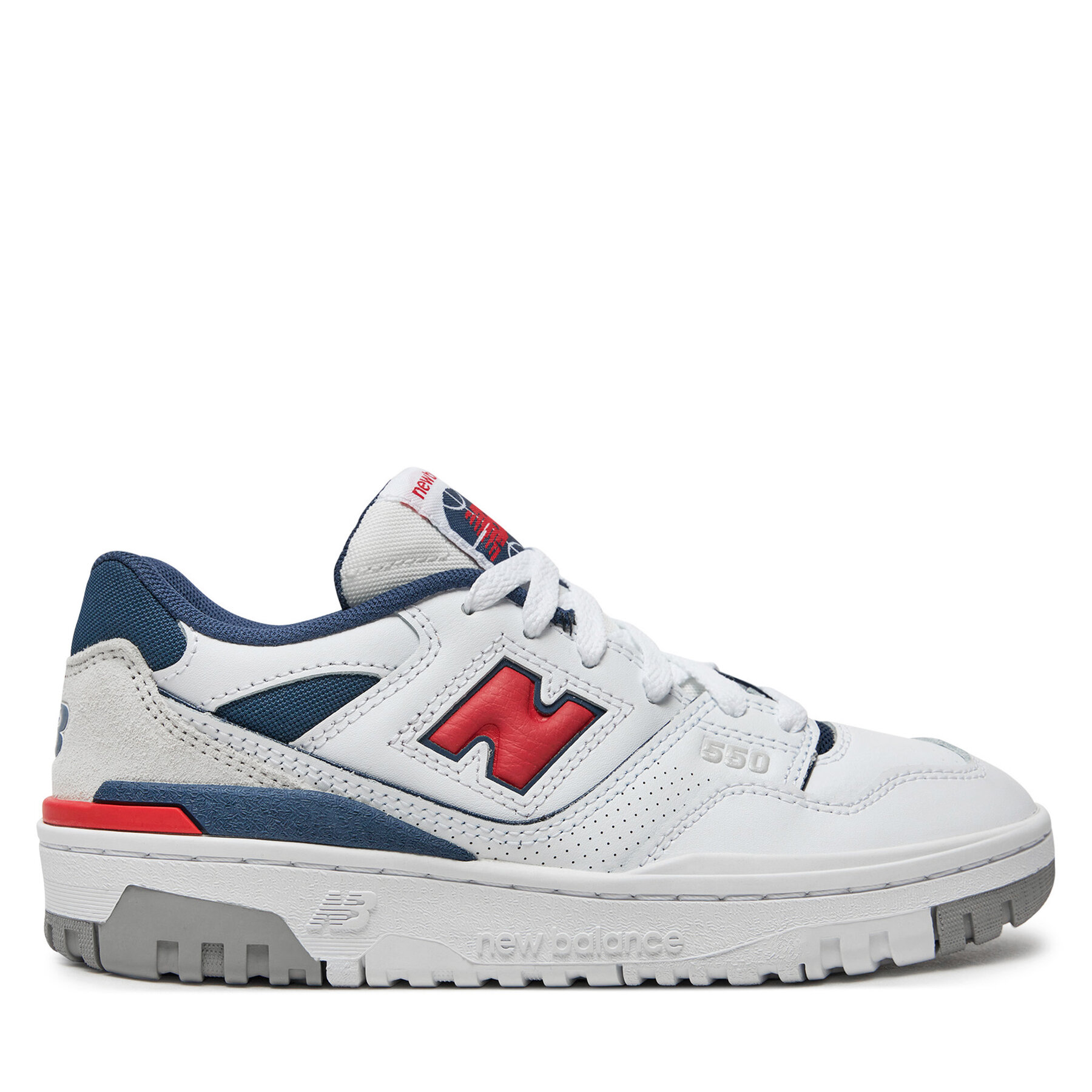 Sneakers New Balance GSB550ED Alb