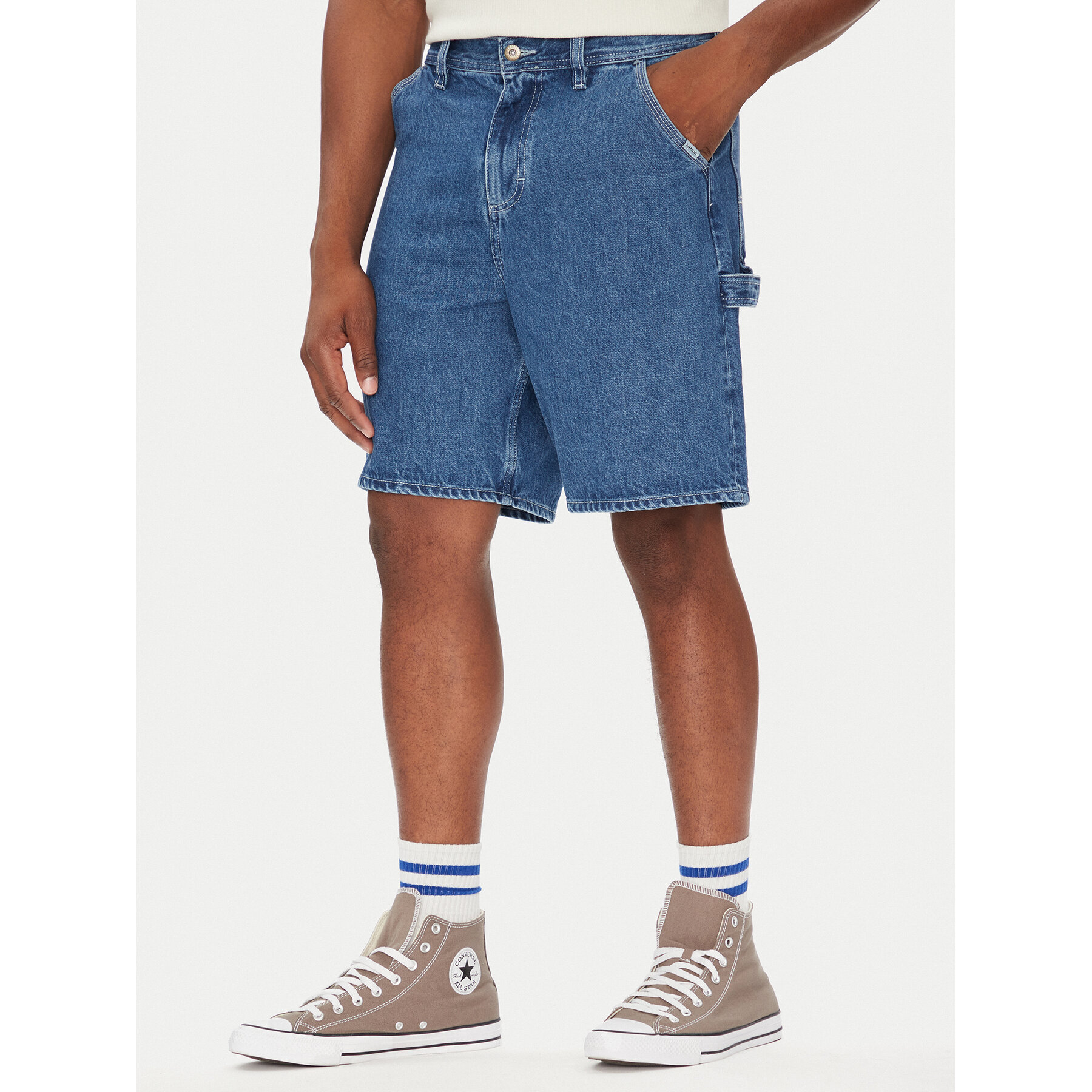 Element Jeansshorts Carpenter ELYDS00102 Blau Relaxed Fit