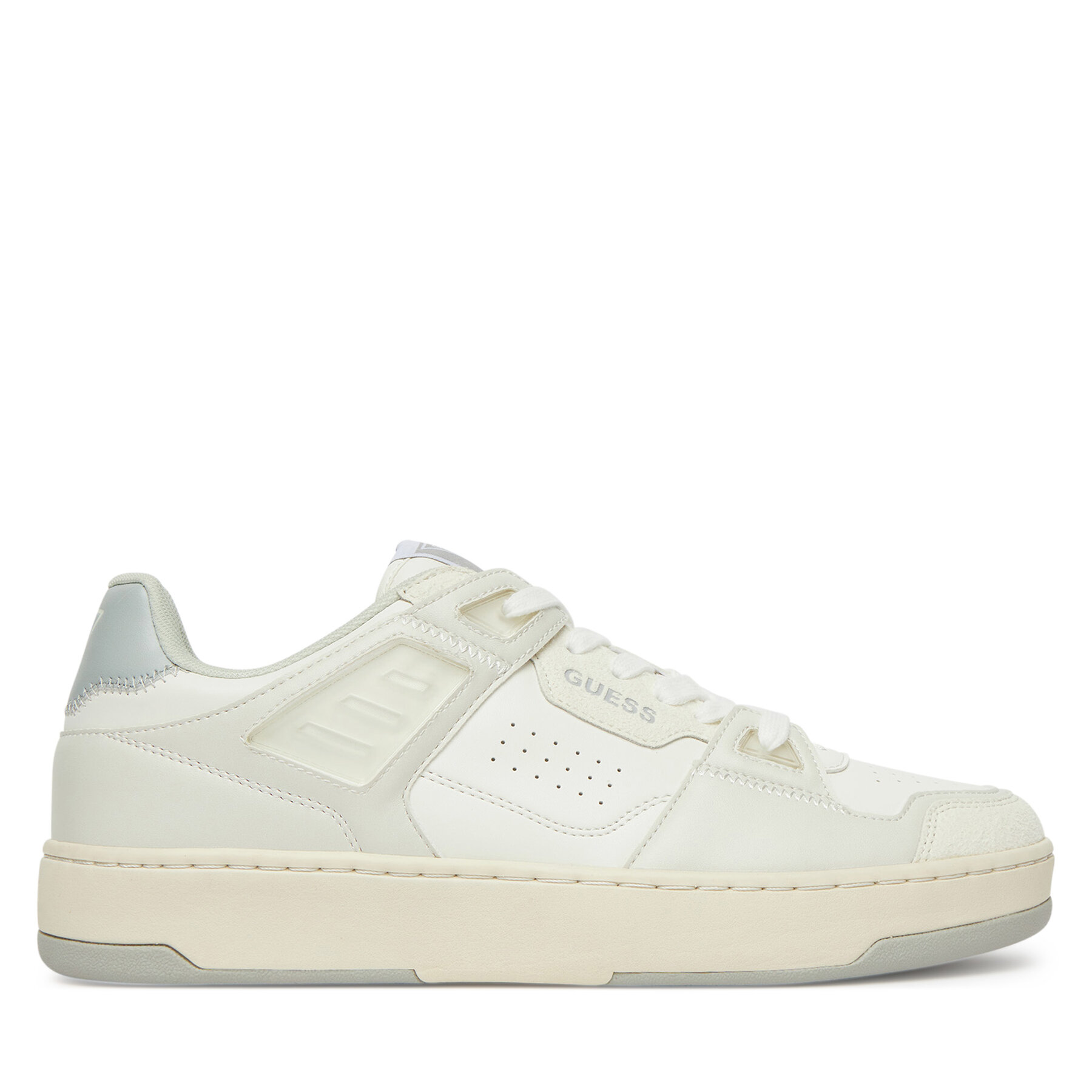 Sneakersy Guess FMJVIN PEL12 Écru