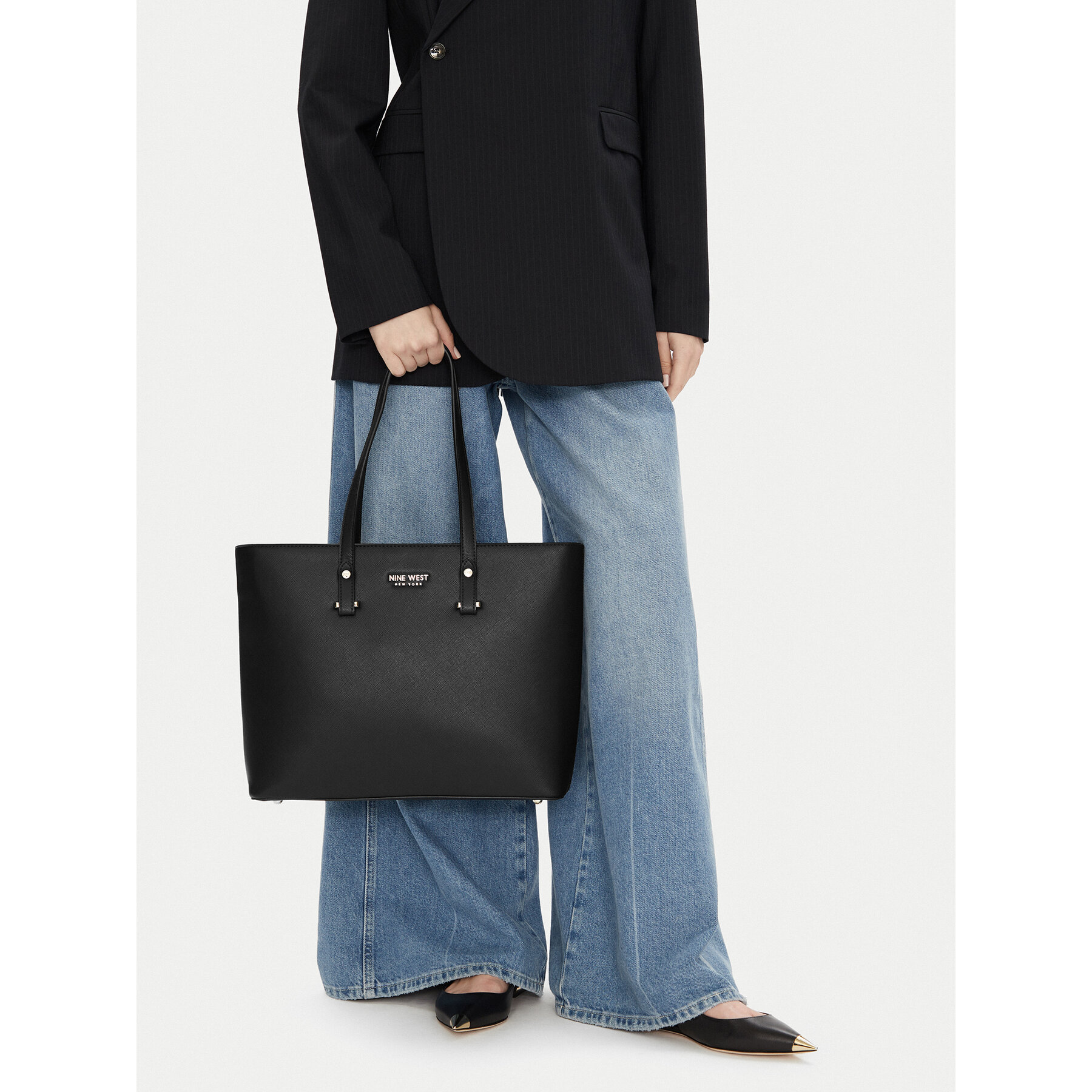 Táska Nine West CEO-MIA-S211024-9 Fekete