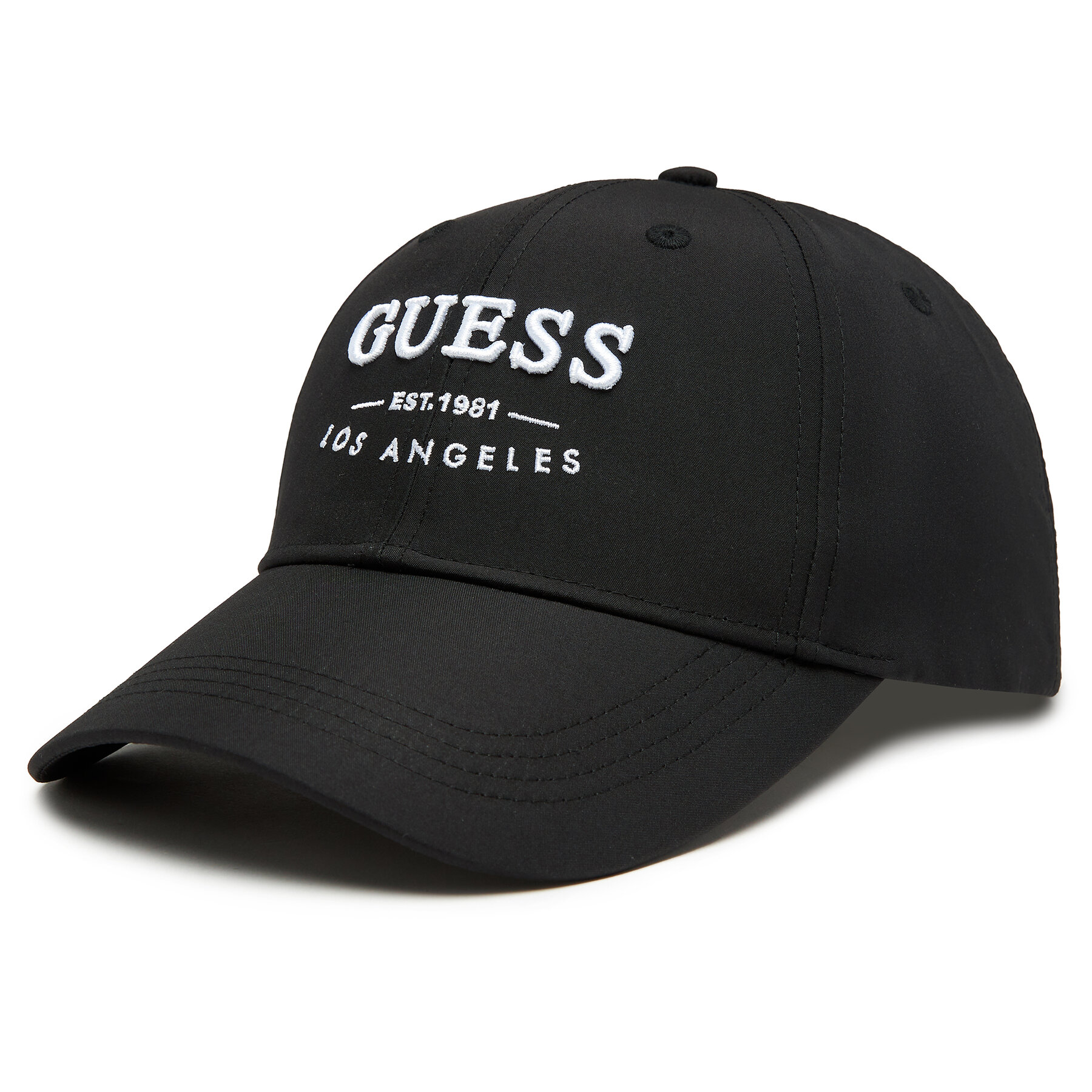 Шапка с козирка Guess Not Coordinated Smart Headwear AM5023 POL01 Черен