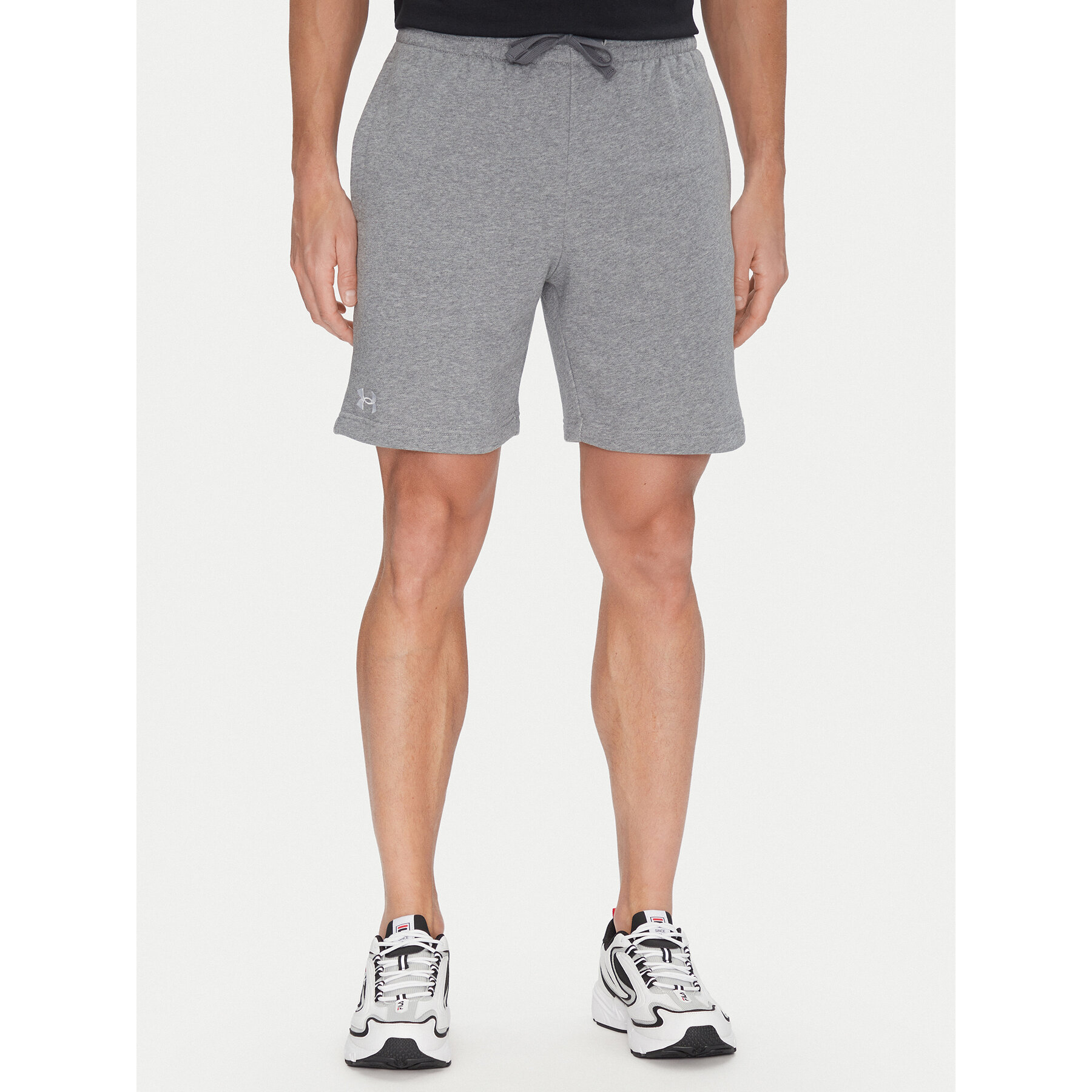 Under Armour Sportshorts Rival 1379779 Grau Regular Fit