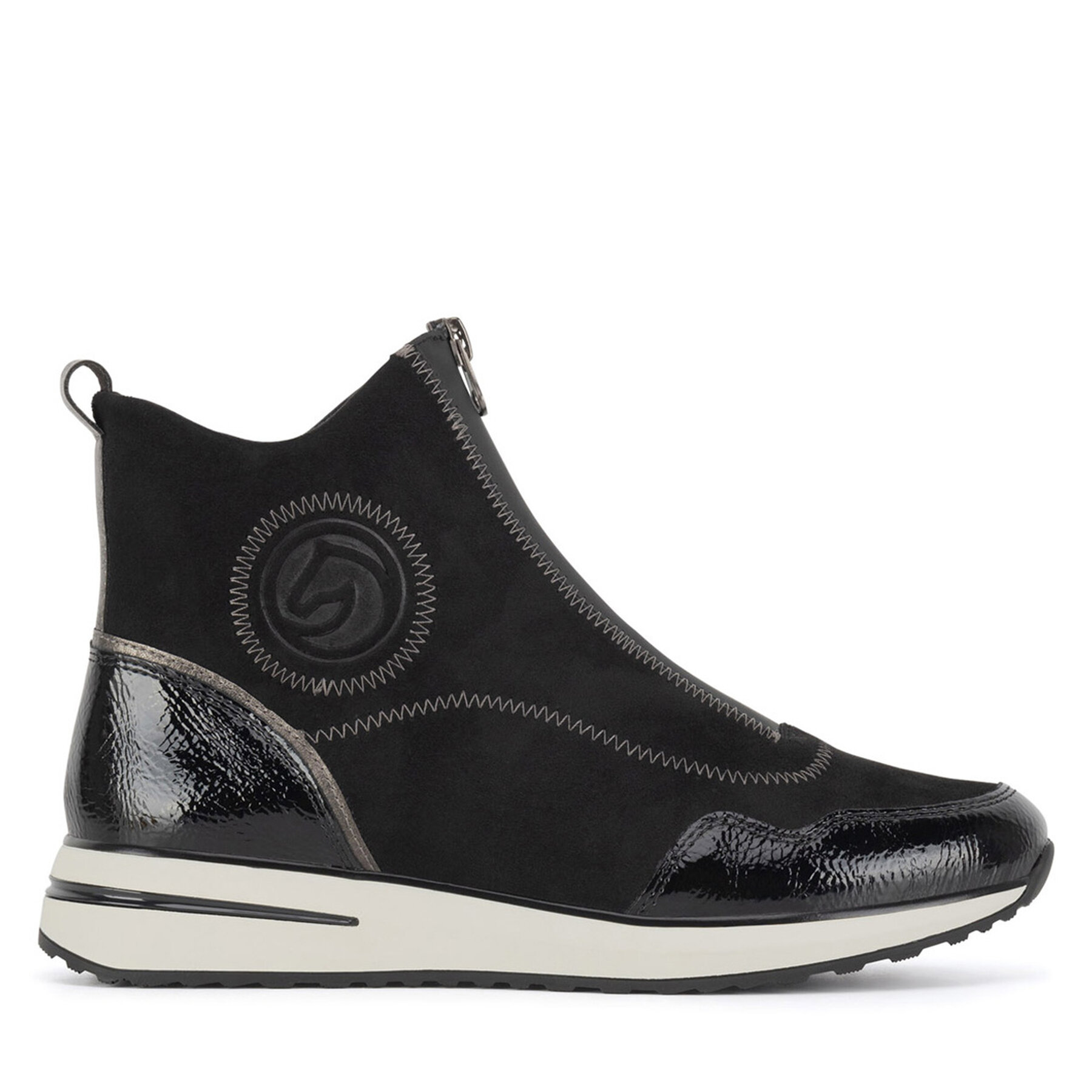 Botine Remonte D1G70-03 Negru