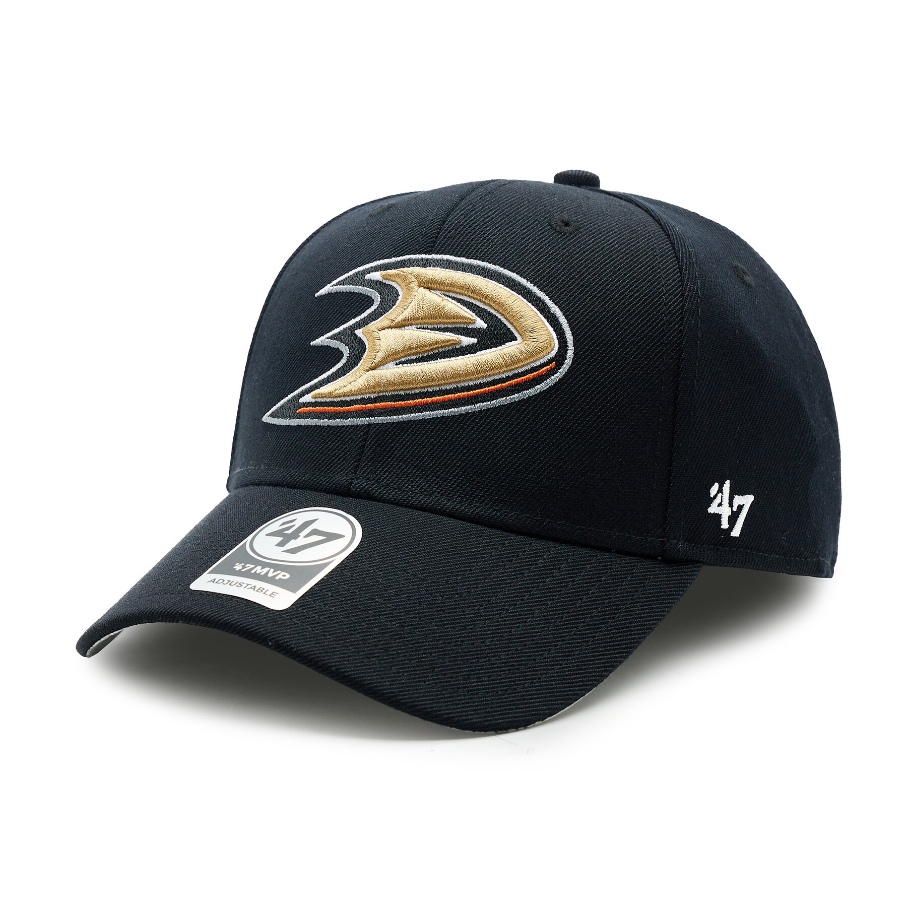 Gorra con visera 47 Brand NHL Anaheim Ducks '47 MVP H-MVP25WBV-BKC Negro