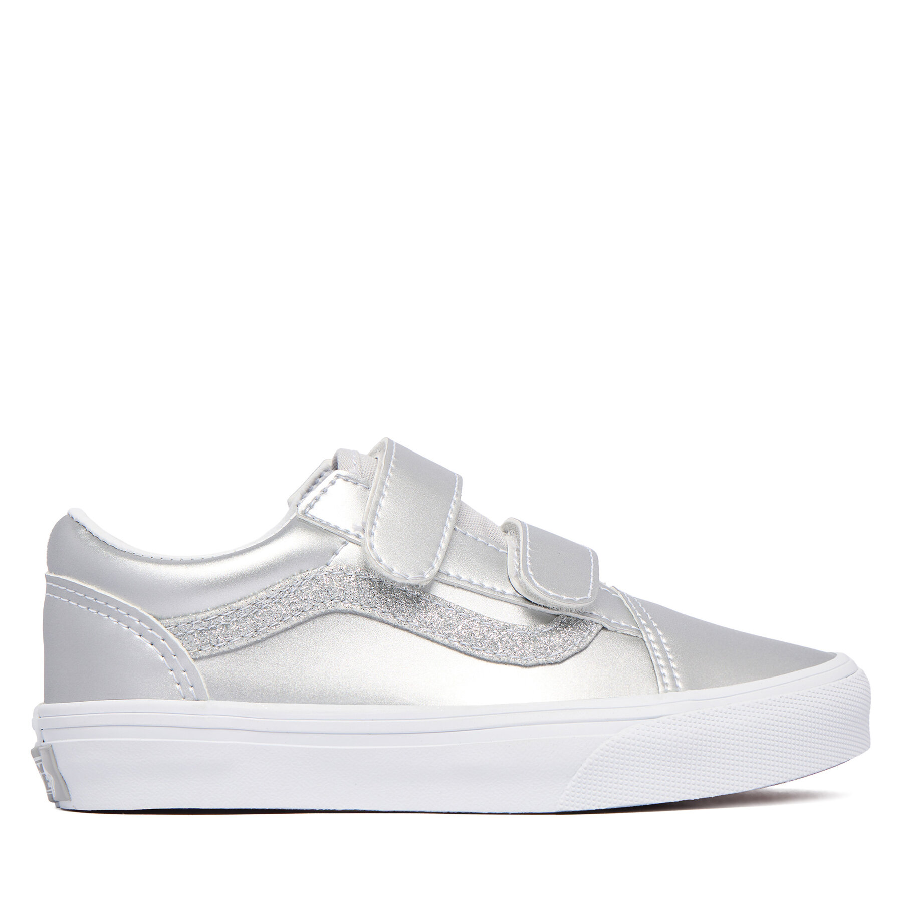 Πάνινα παπούτσια Vans Old Skool V VN000CYA7VF1 Ασημί