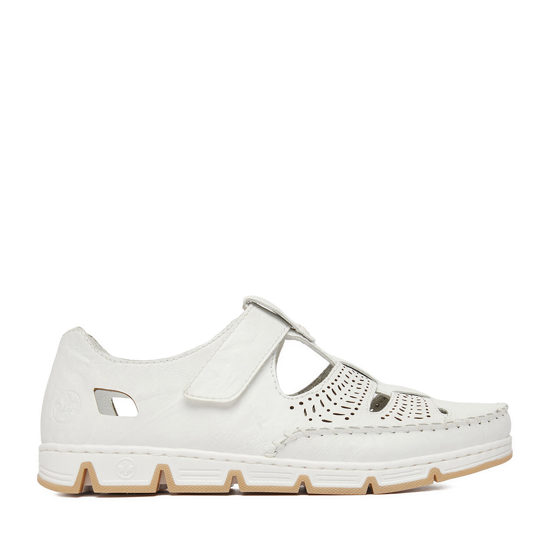 Κλειστά παπούτσια Rieker CEO-49958-81 Λευκό