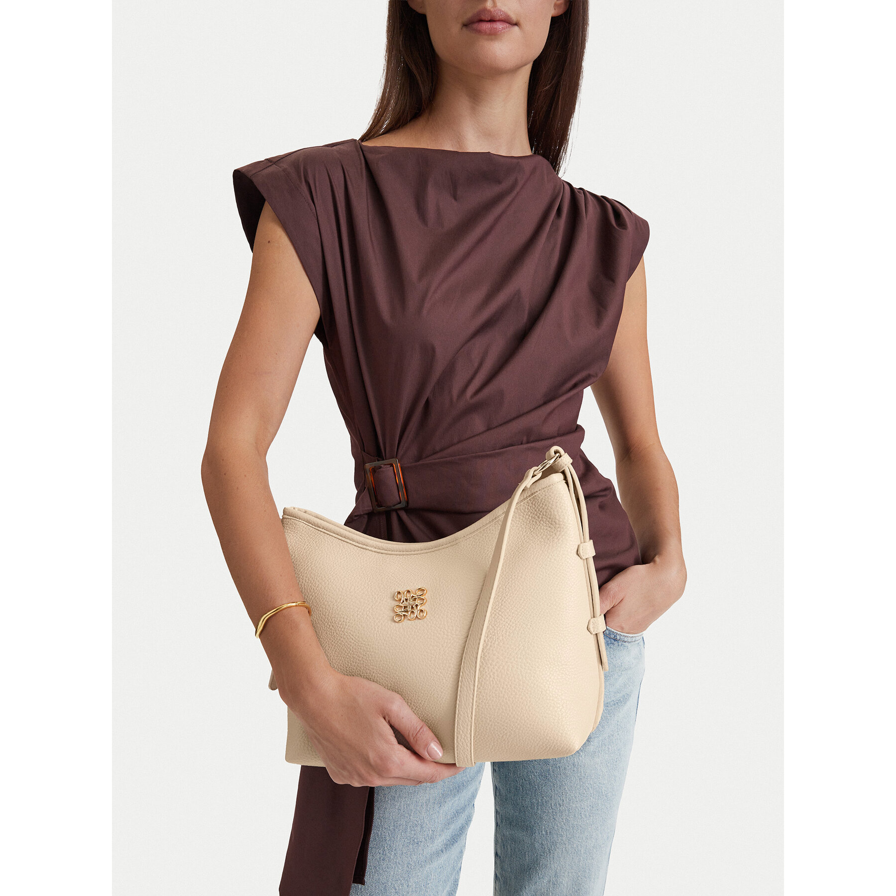 Kabelka Nine West CEO-SUBTLE ALLURE-LDA9767 Svetlo béžová