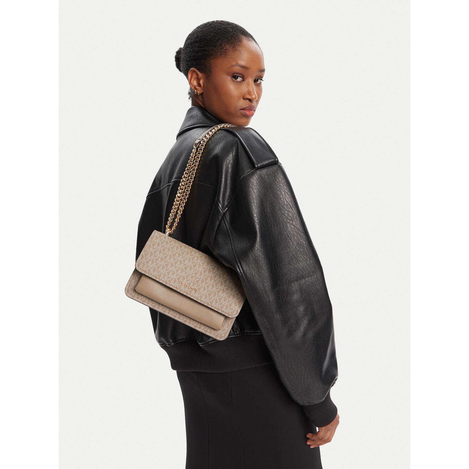 Τσάντα MICHAEL Michael Kors 30R5GC7L3V Μπεζ