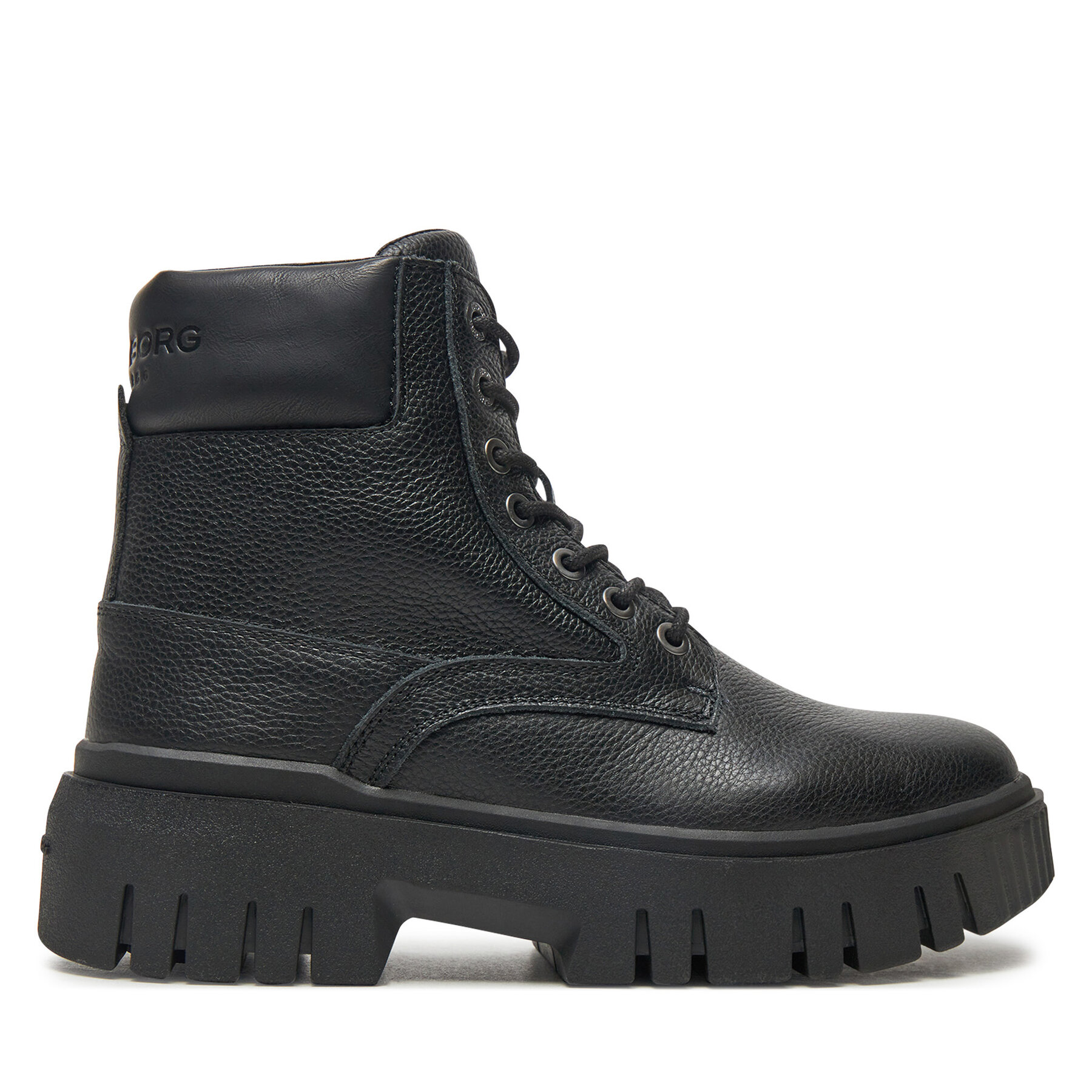 Gležnjarji Björn Borg H300 Hiker Mid BJ232066BW Črna