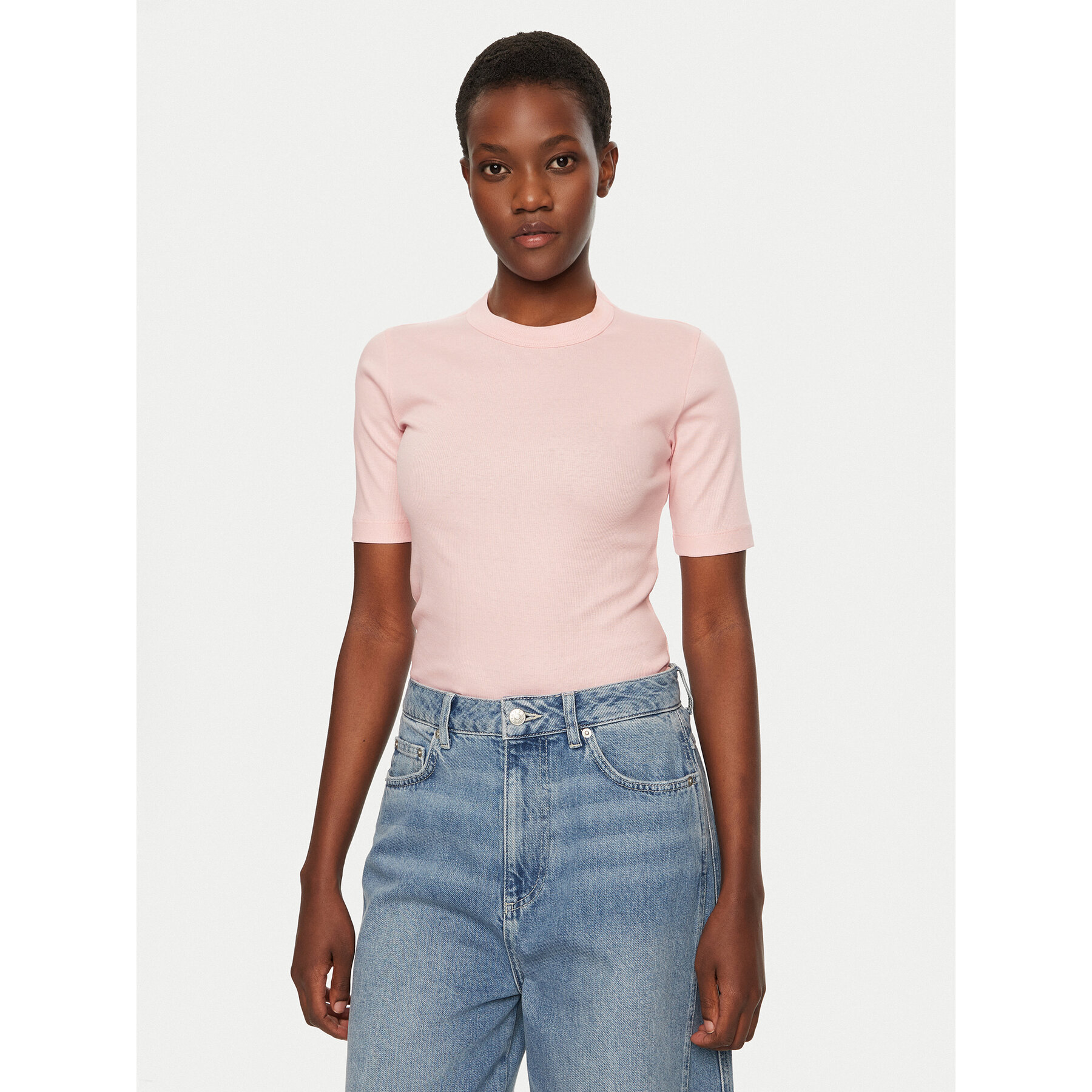 IVY OAK IVY OAK T-Shirt Kristin IO1100X2351 Ροζ Slim Fit