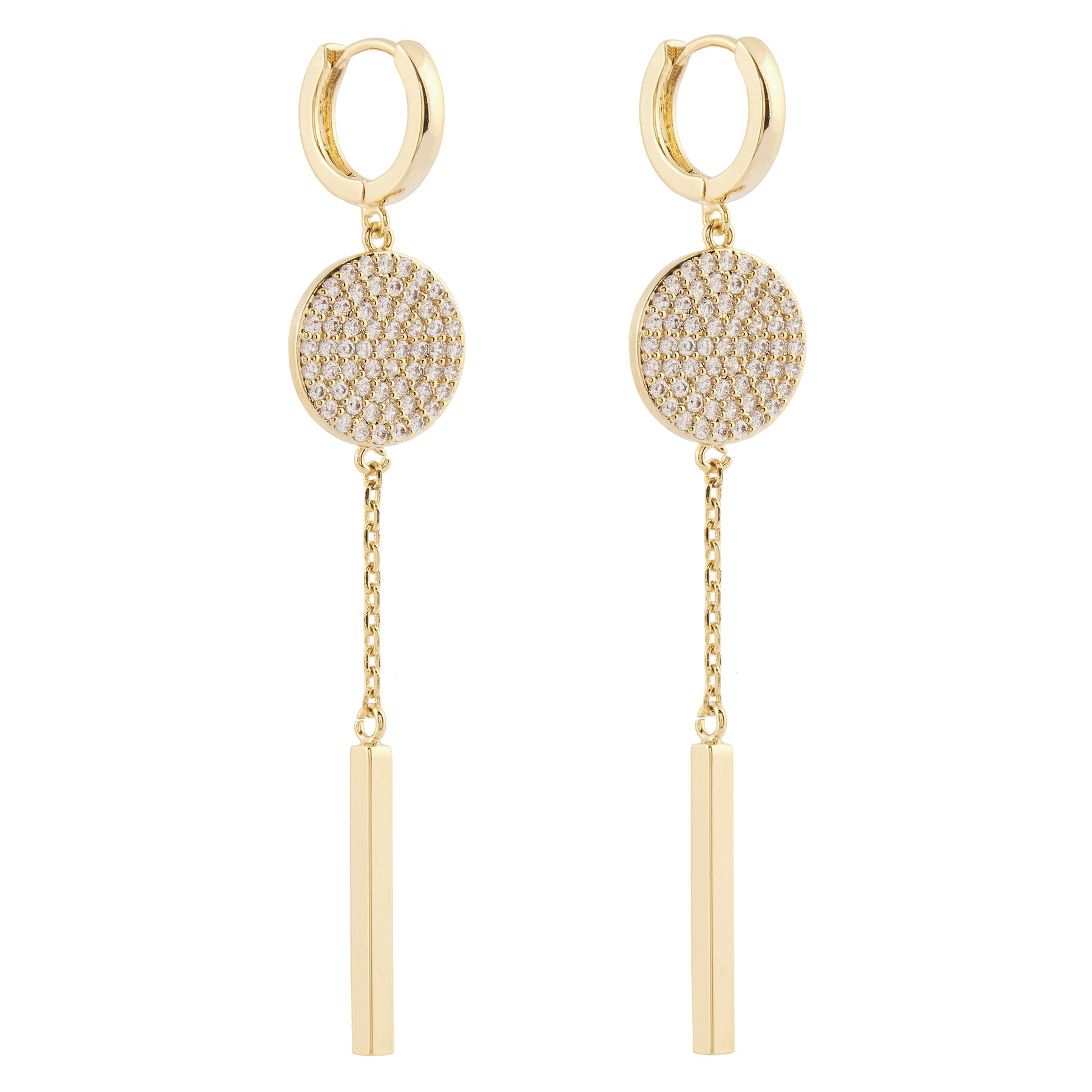 Pendientes U.S. Polo Assn. USPJ569EA Oro
