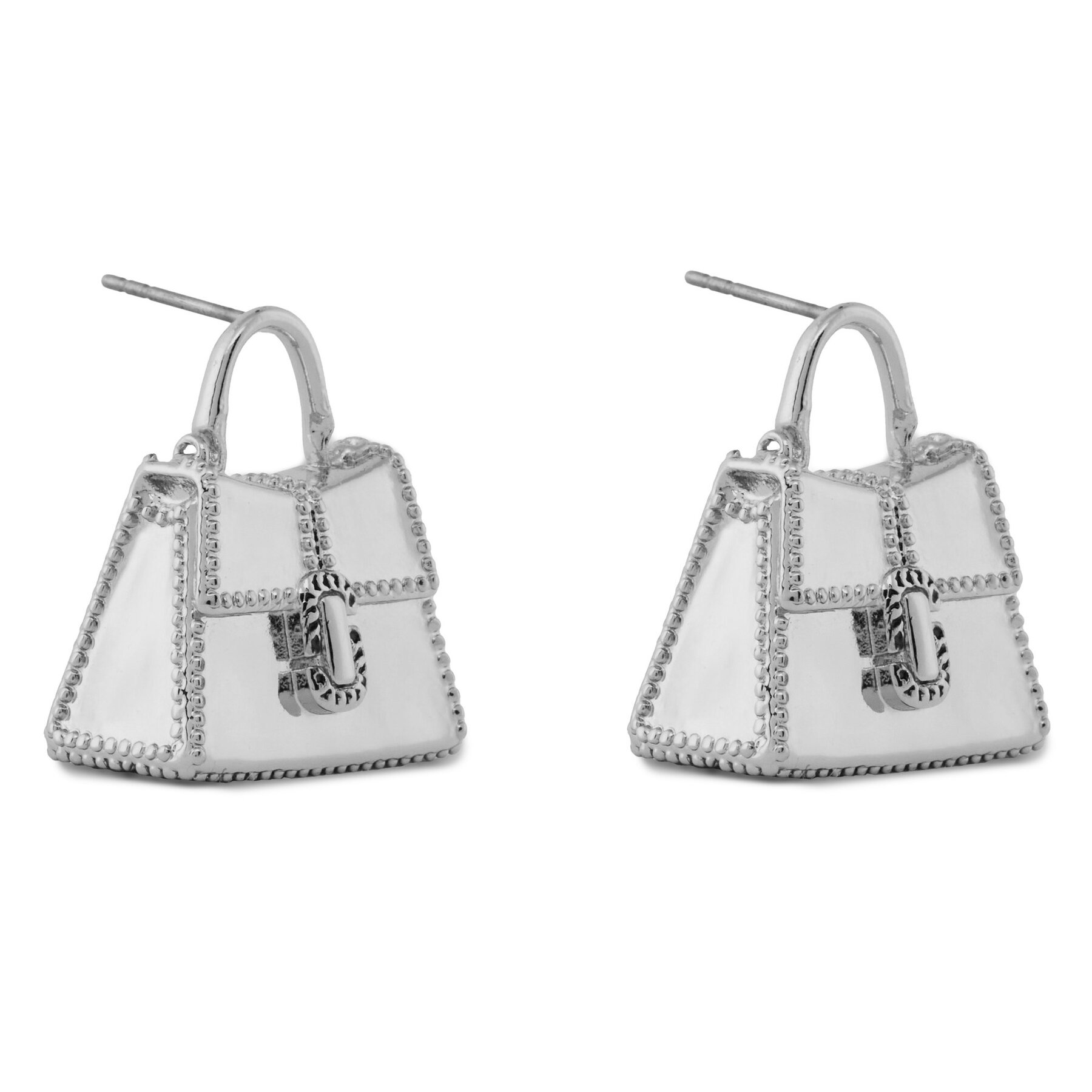Naušnice Marc Jacobs 2R3JER001J84 Srebrna