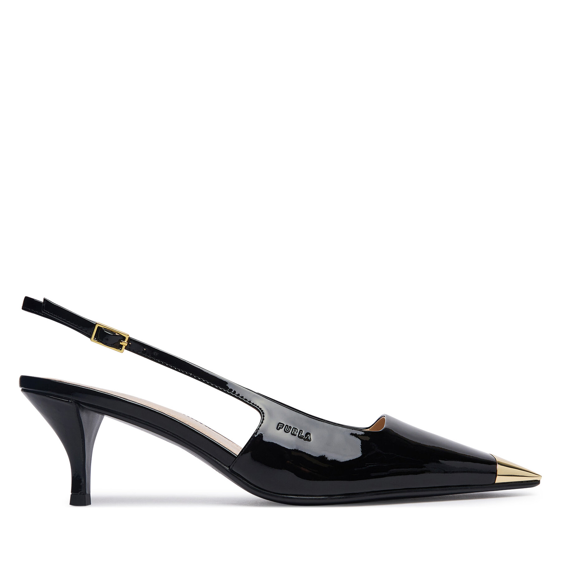 Salonke Furla Metal Slingback YM29FML X70000 CN O6000 Crna