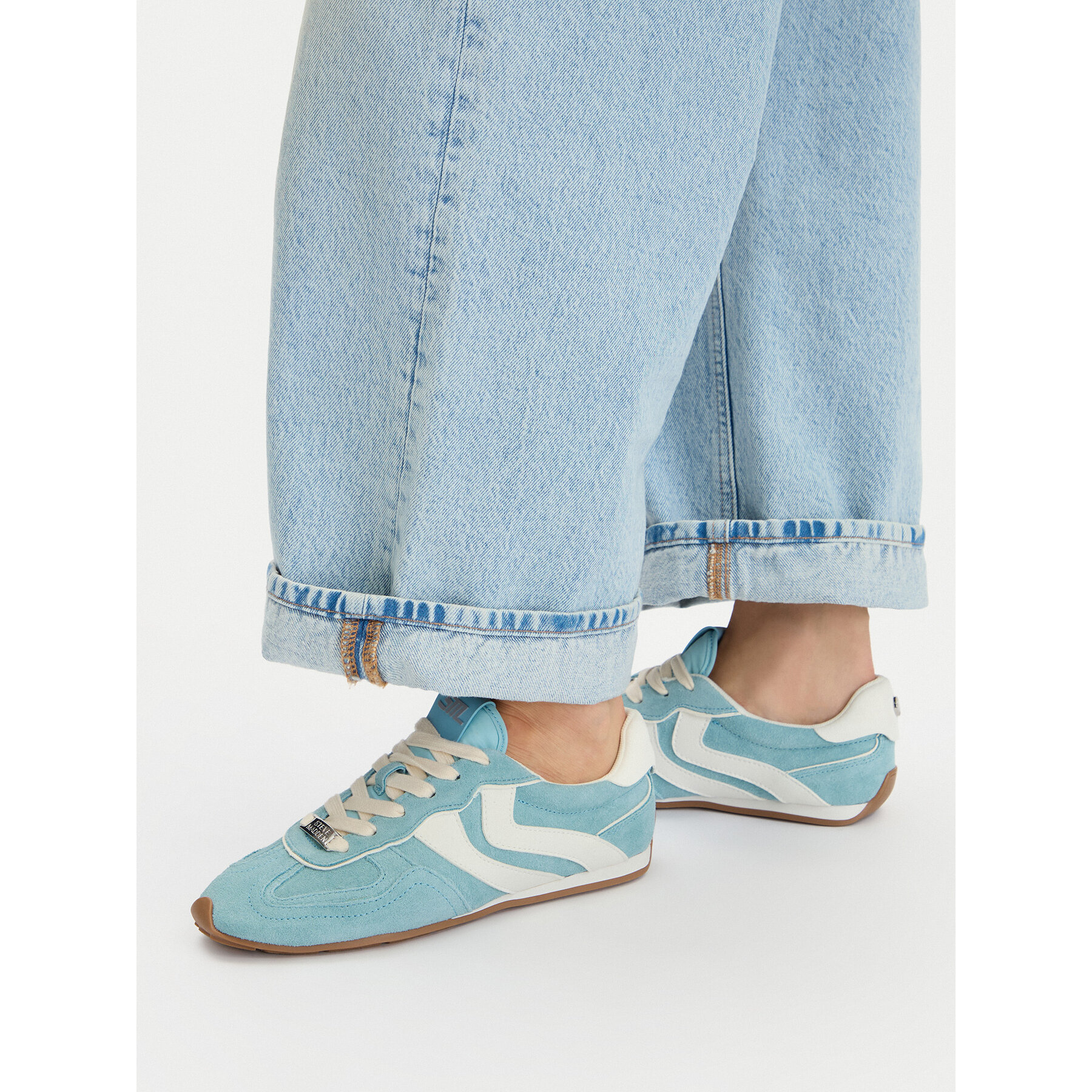 Сникърси Steve Madden Abbi-Sm 11005187 Светлосиньо