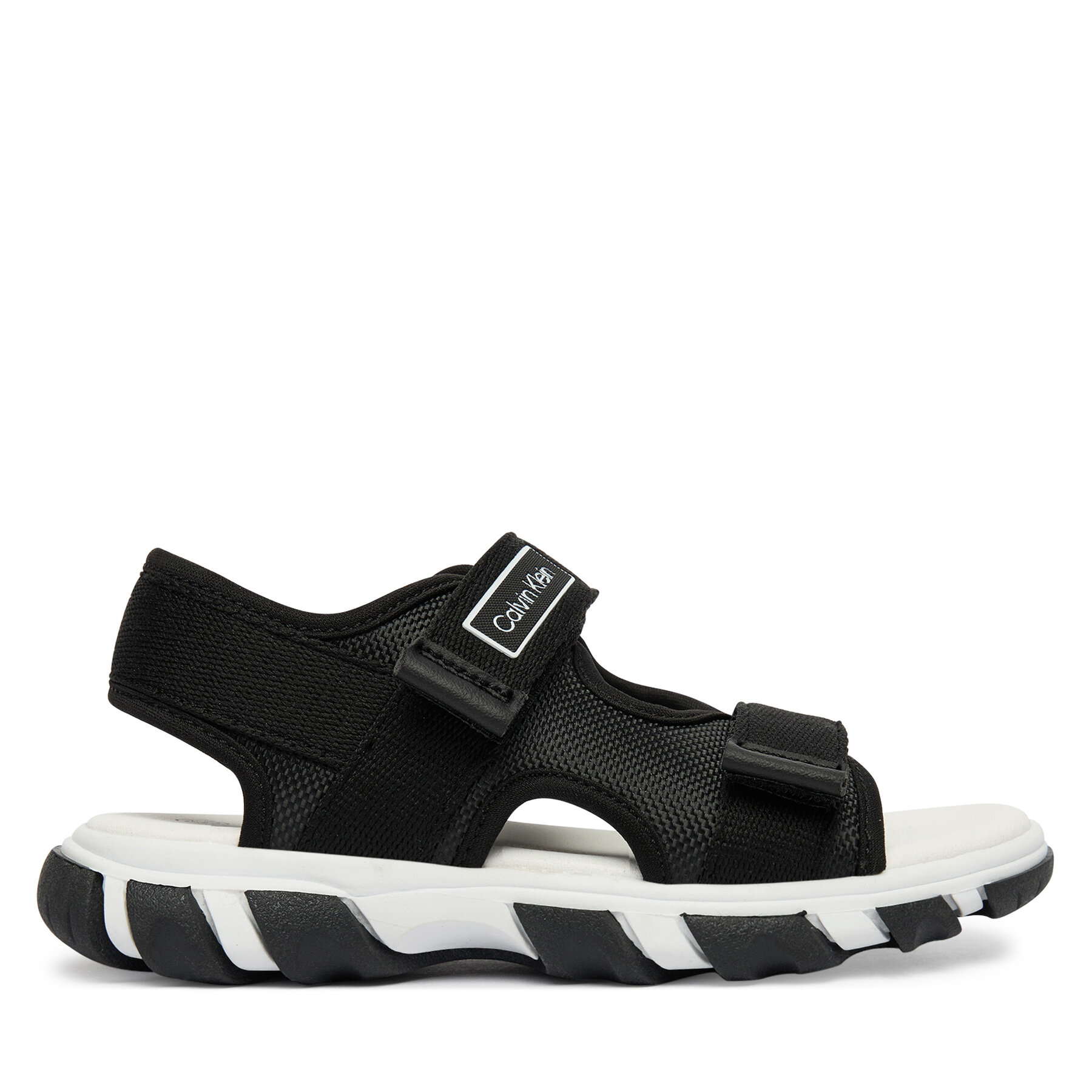 Sandali Calvin Klein Velcro Sandal V1B2-83321-1564 Črna