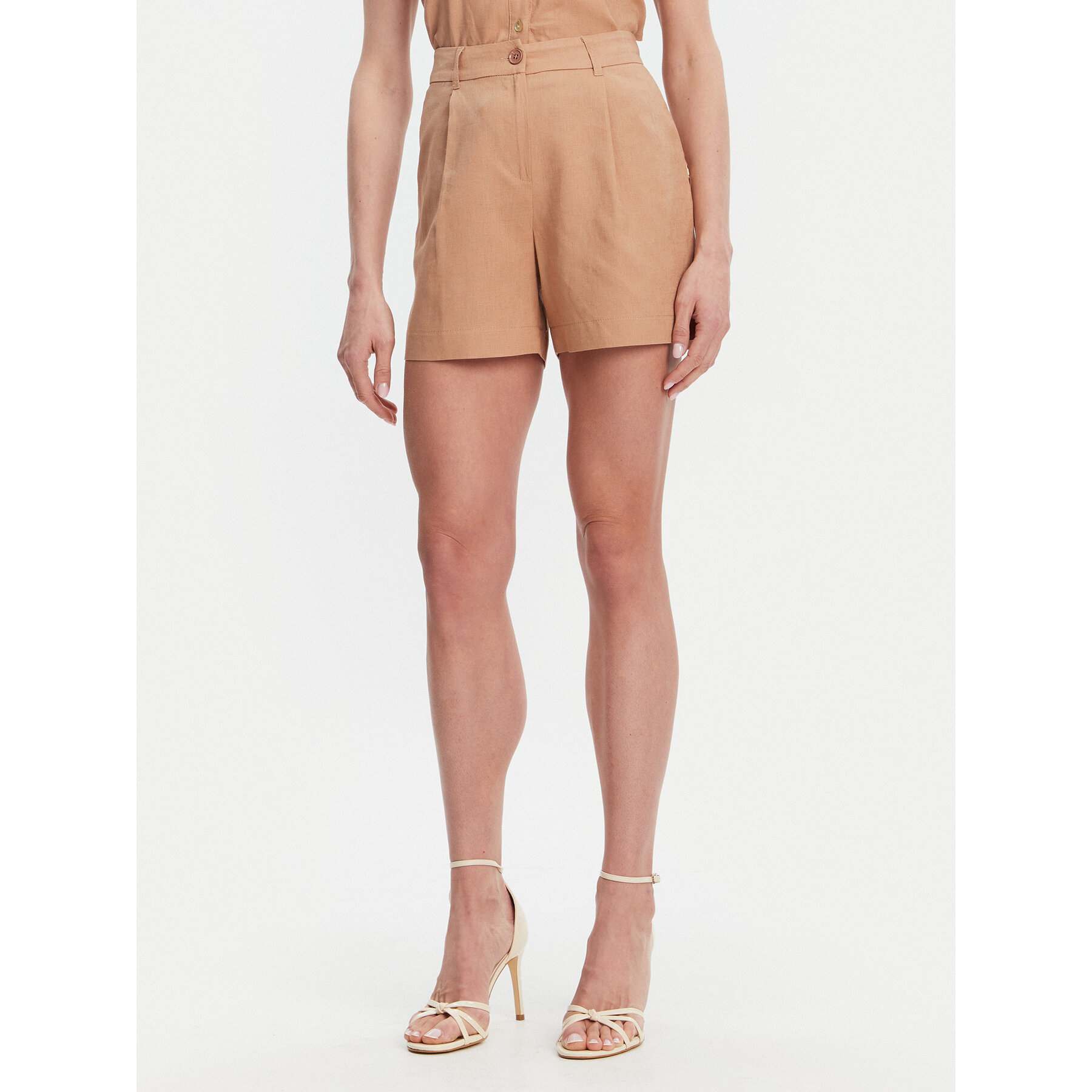 Gaudi Stoffshorts 511BD25038 Braun Regular Fit