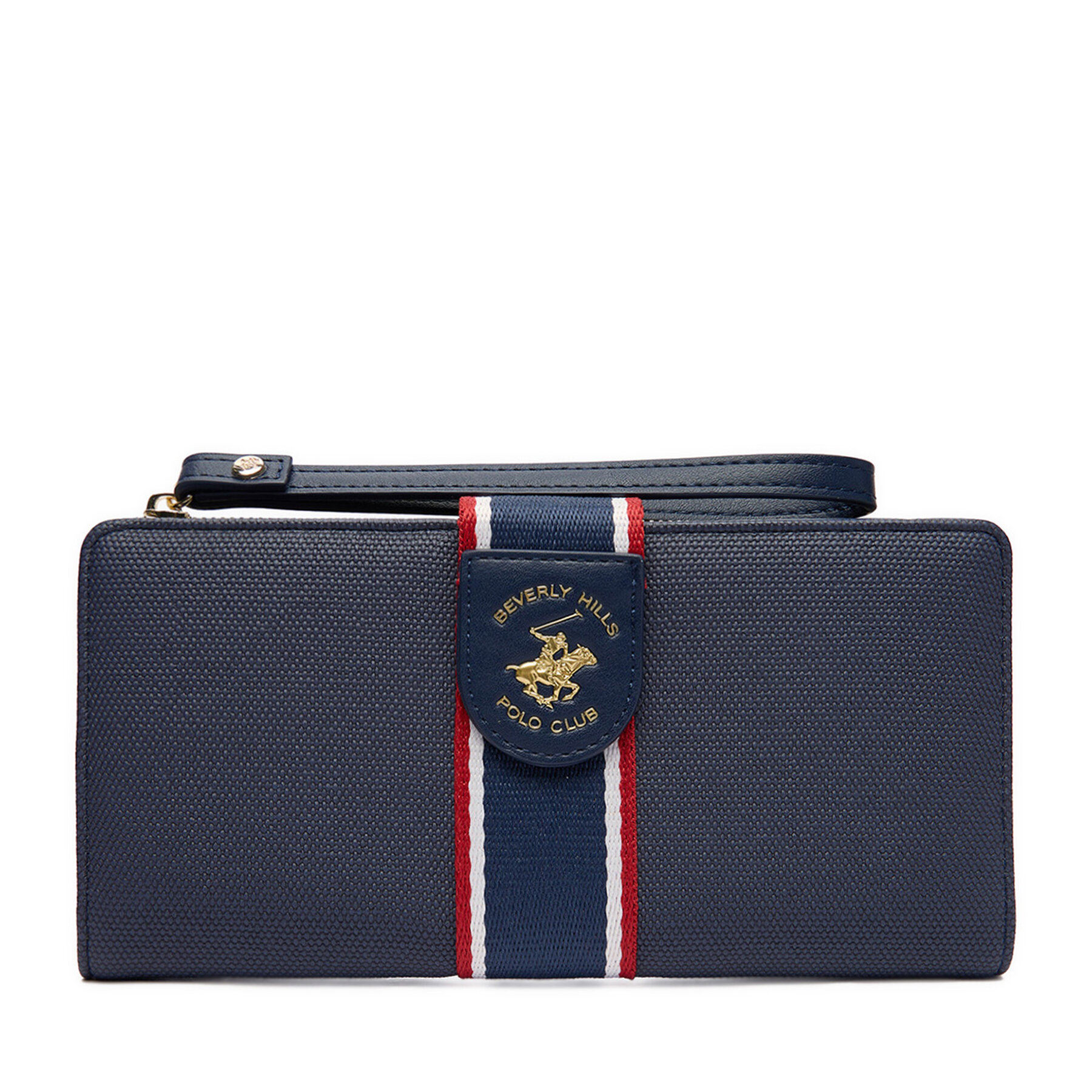 Portofel Beverly Hills Polo Club CEO-BHPC-W1-006-AW25 Bleumarin