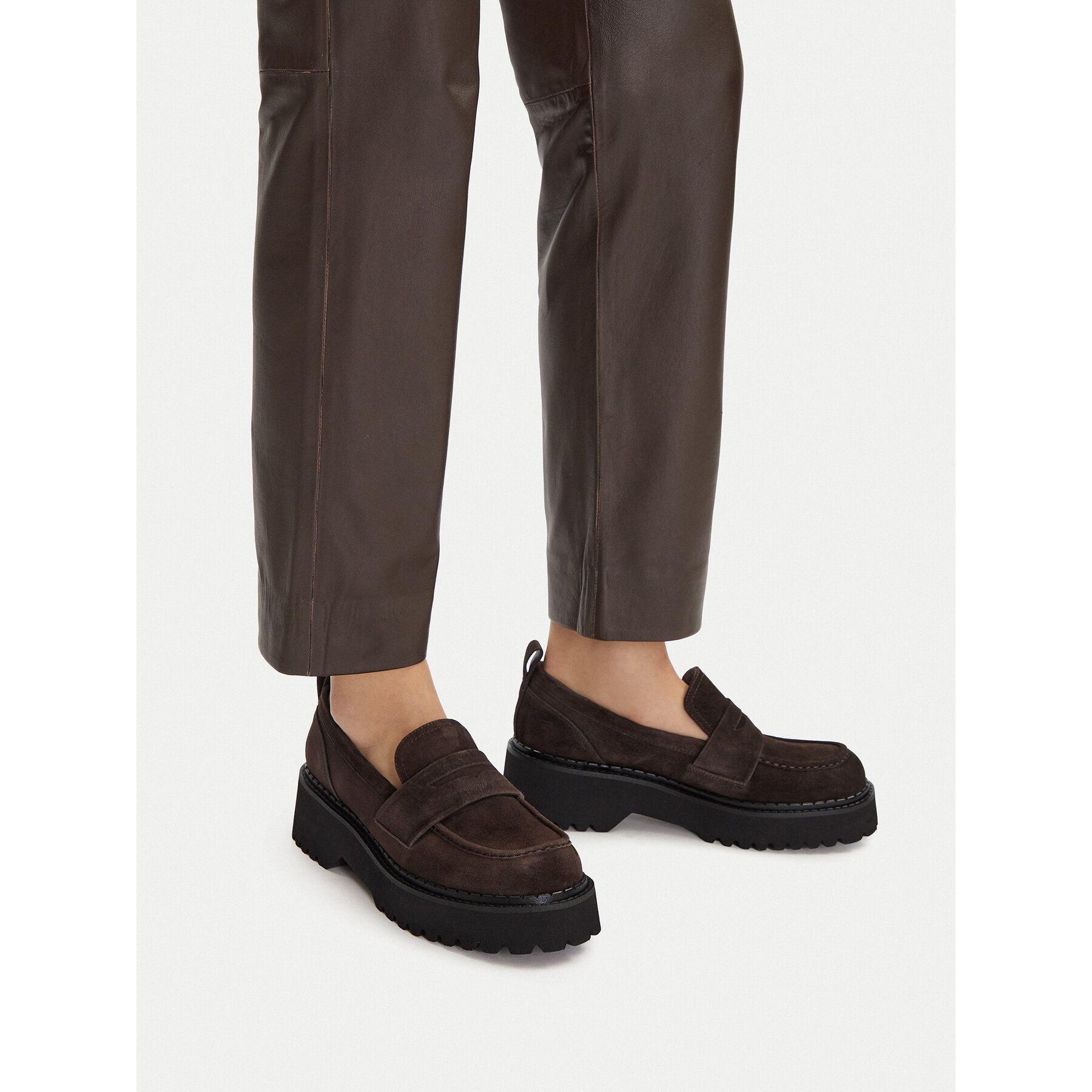Loafers Badura EO-ARYA-LT017-1 Hnedá