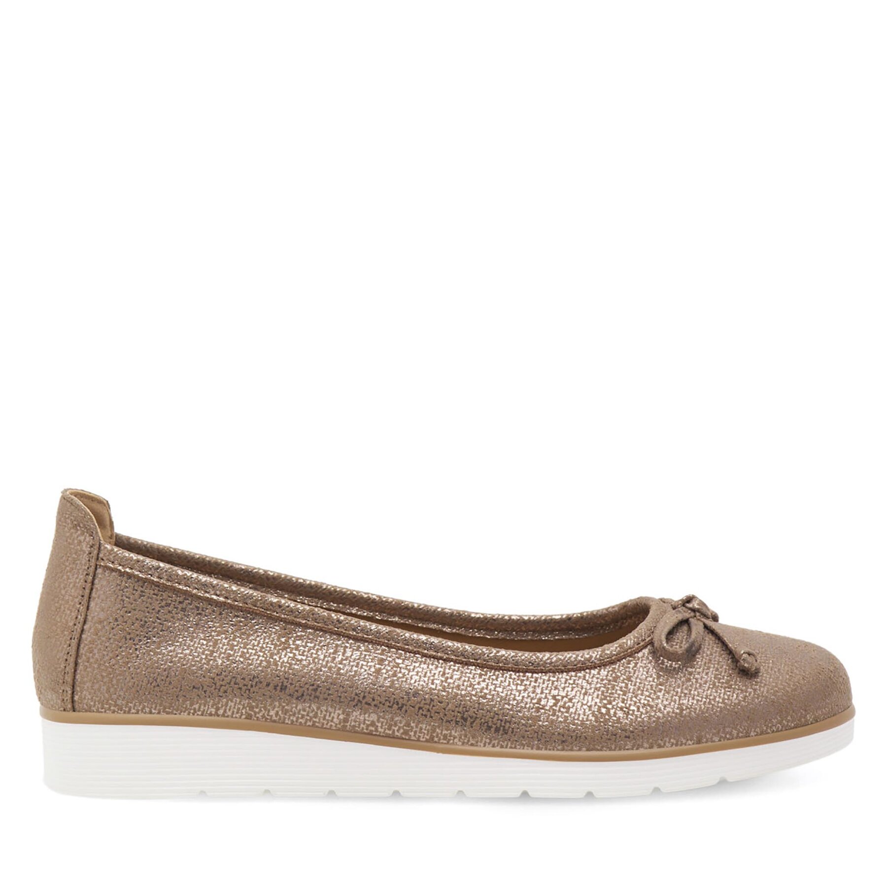 Damen Ballerinas Clara Barson, Schuhgröße 37, Braun, WYL3650-3