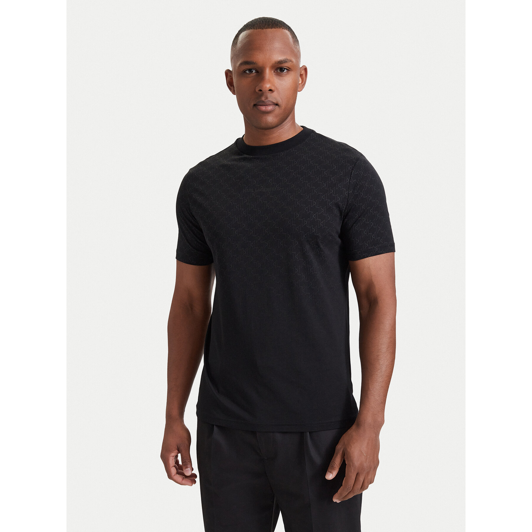 KARL LAGERFELD T-Shirt 755070 564251 Schwarz Regular Fit