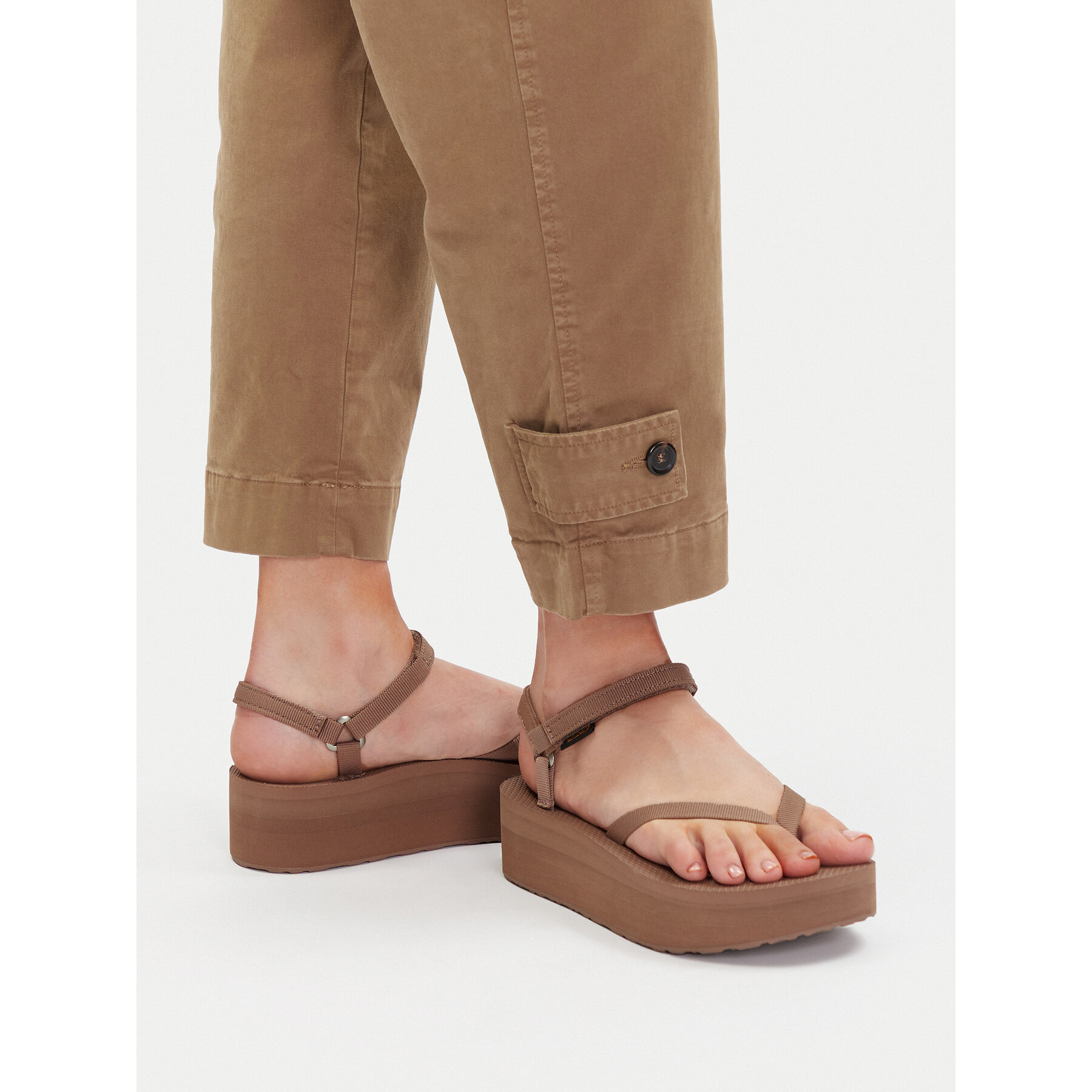 Sandale Teva Flatform Slim 1164630 Maro